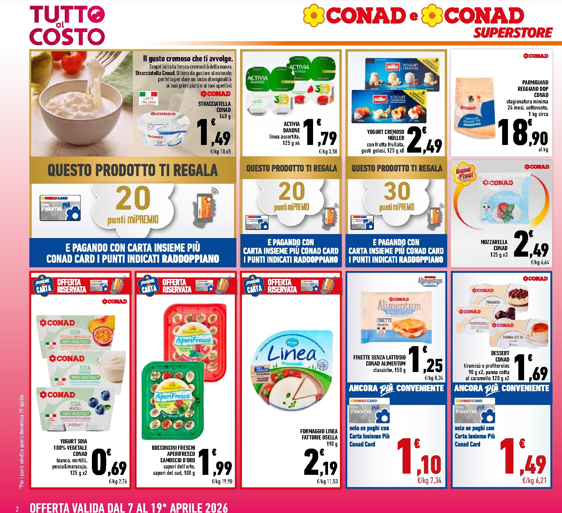 conad - Volantino attuale di Conad valido dal martedì 07/04/2026 al domenica 19/04/2026 - page: 2