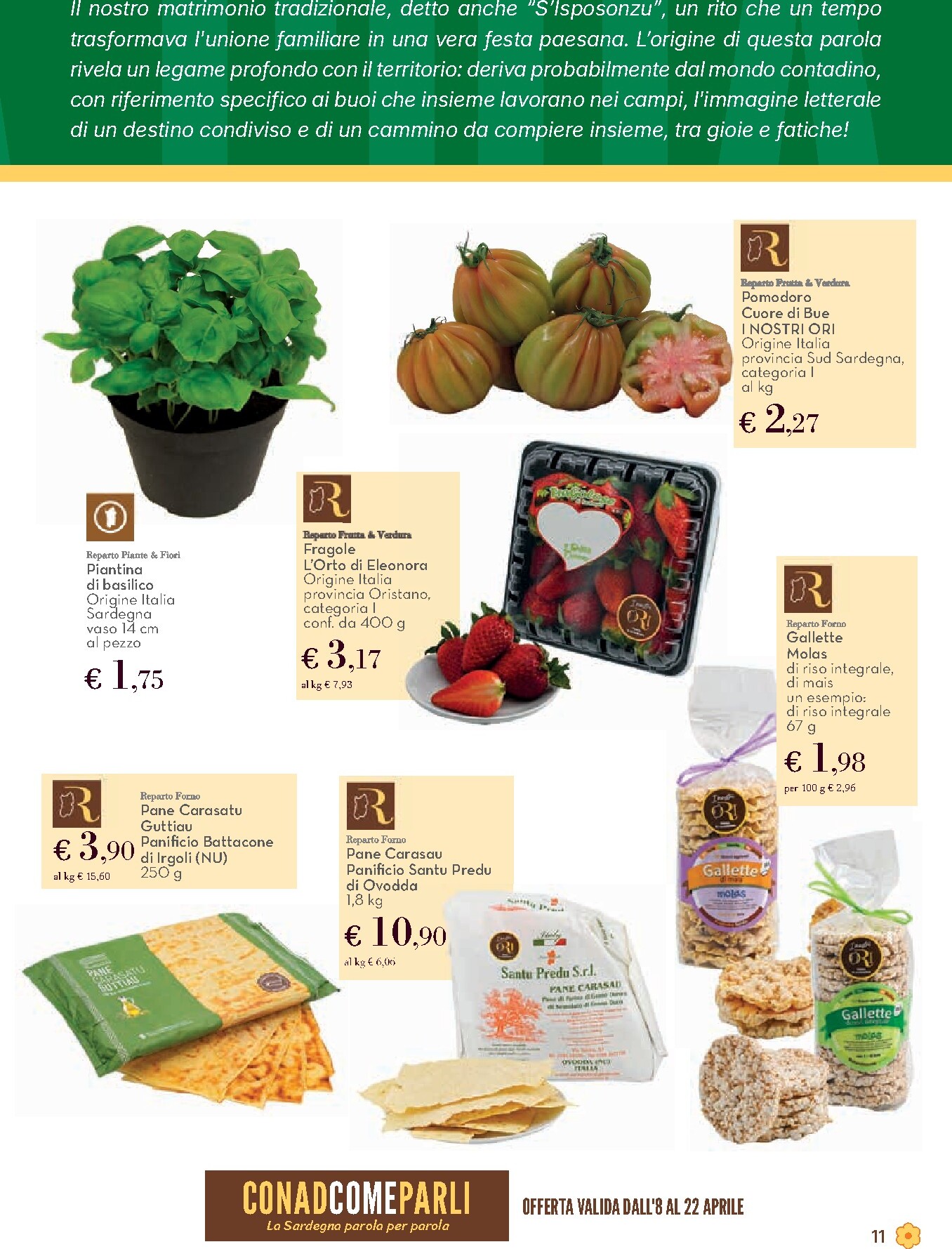 conad - Volantino attuale di Conad - Sa Coja valido dal mercoledì 08/04/2026 al mercoledì 22/04/2026 - page: 11