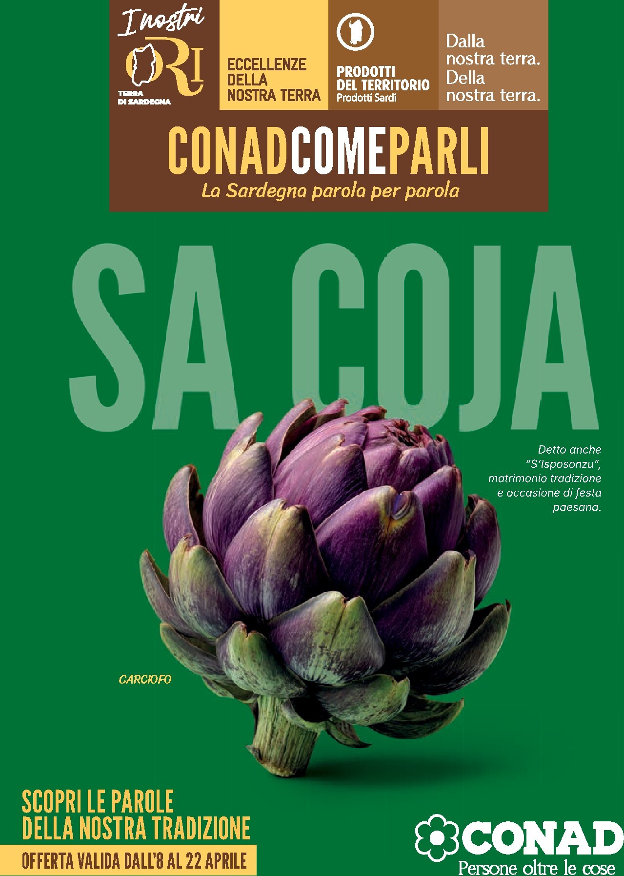 conad - Volantino attuale di Conad - Sa Coja valido dal mercoledì 08/04/2026 al mercoledì 22/04/2026