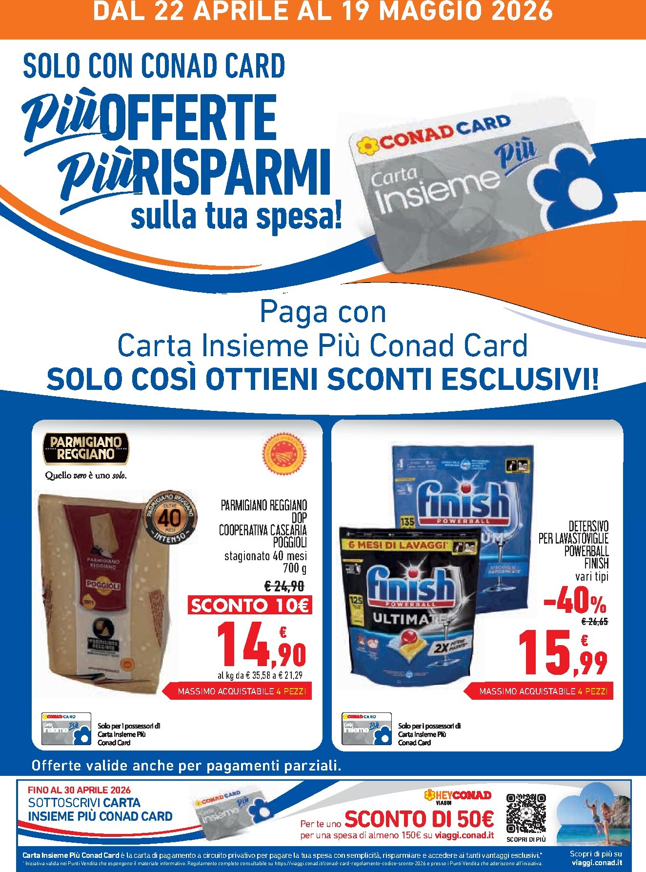 conad - Volantino Conad - miPremio per la prossima settimana dal mercoledì 22/04/2026 al martedì 19/05/2026 - page: 2