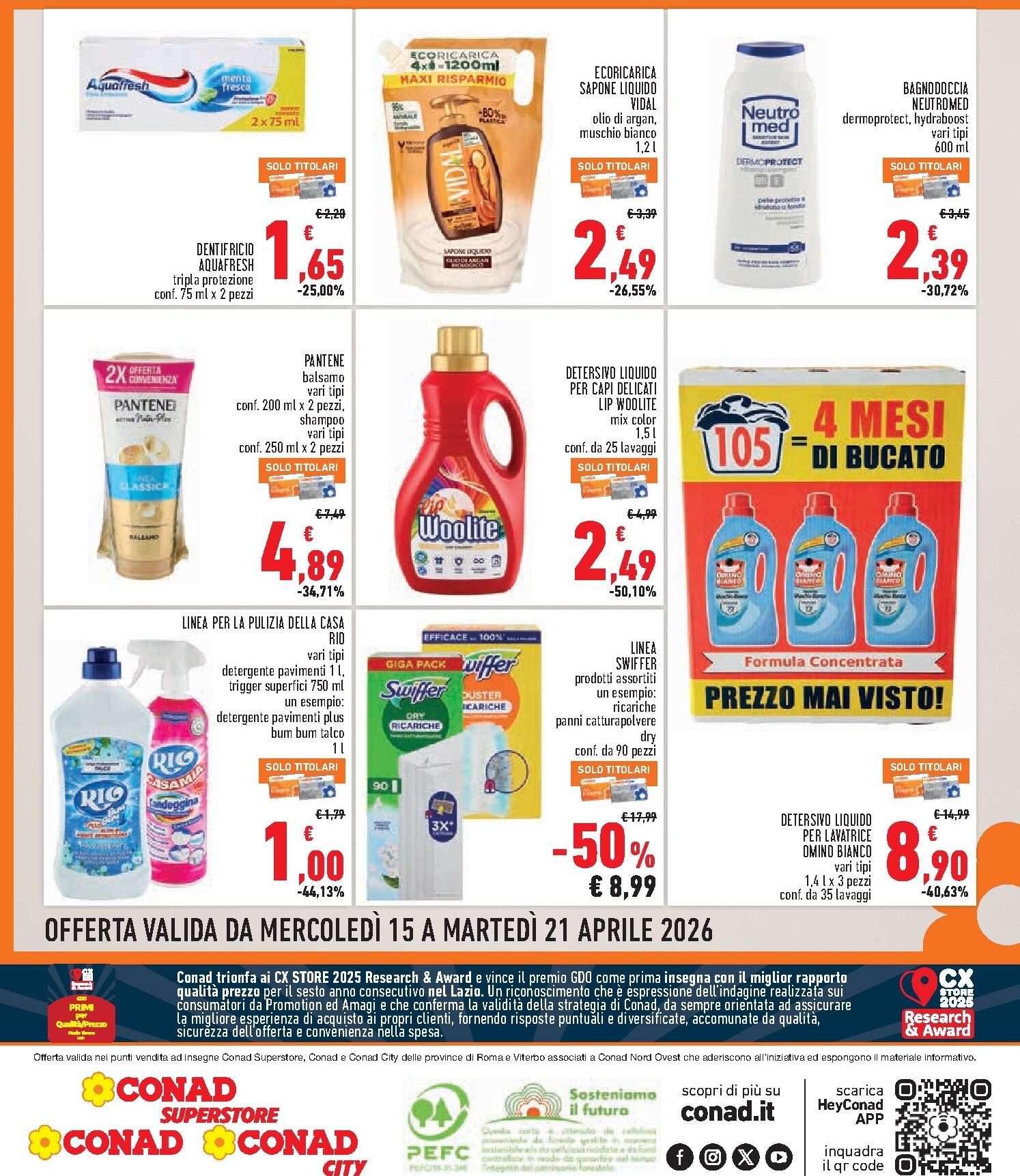 conad - Volantino attuale di Conad - Convenienza Più valido dal domenica 15/03/2026 al martedì 21/04/2026 - page: 8