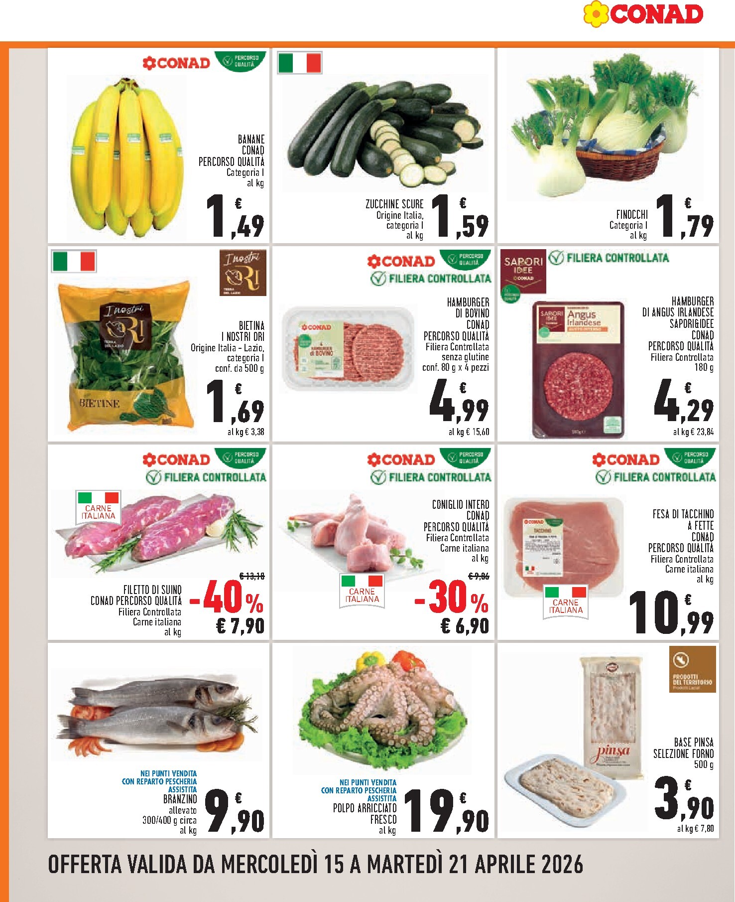 conad - Volantino attuale di Conad - Convenienza Più valido dal domenica 15/03/2026 al martedì 21/04/2026 - page: 2