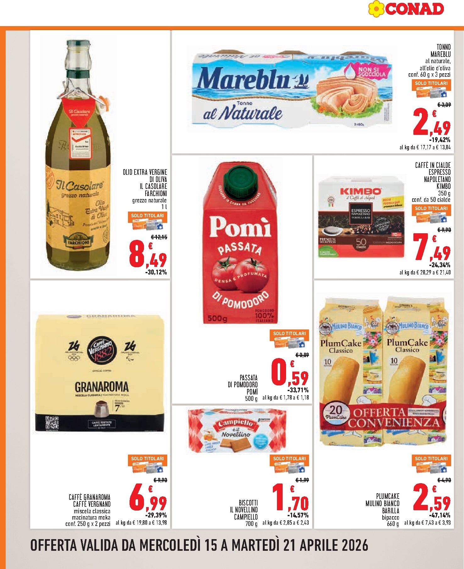 conad - Volantino attuale di Conad - Convenienza Più valido dal domenica 15/03/2026 al martedì 21/04/2026 - page: 6