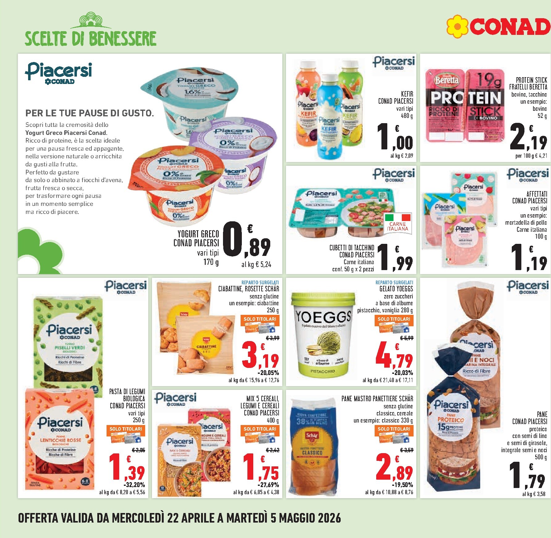 conad - Volantino Conad per la prossima settimana dal mercoledì 22/04/2026 al martedì 05/05/2026 - page: 12
