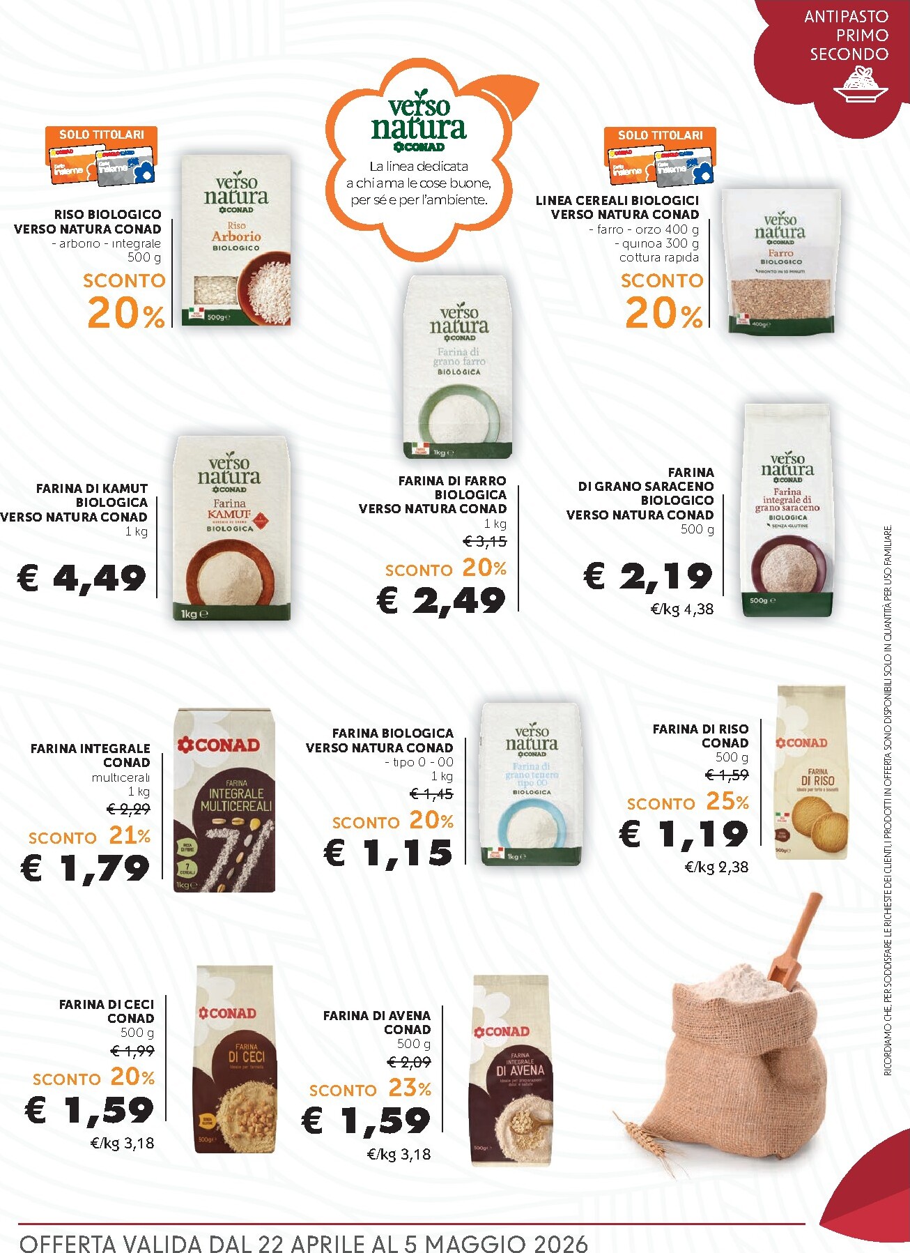 conad - Volantino futuro Conad - La Qualità è Nella Nostra Natura valido dal mercoledì 22/04/2026 al martedì 05/05/2026 - page: 11