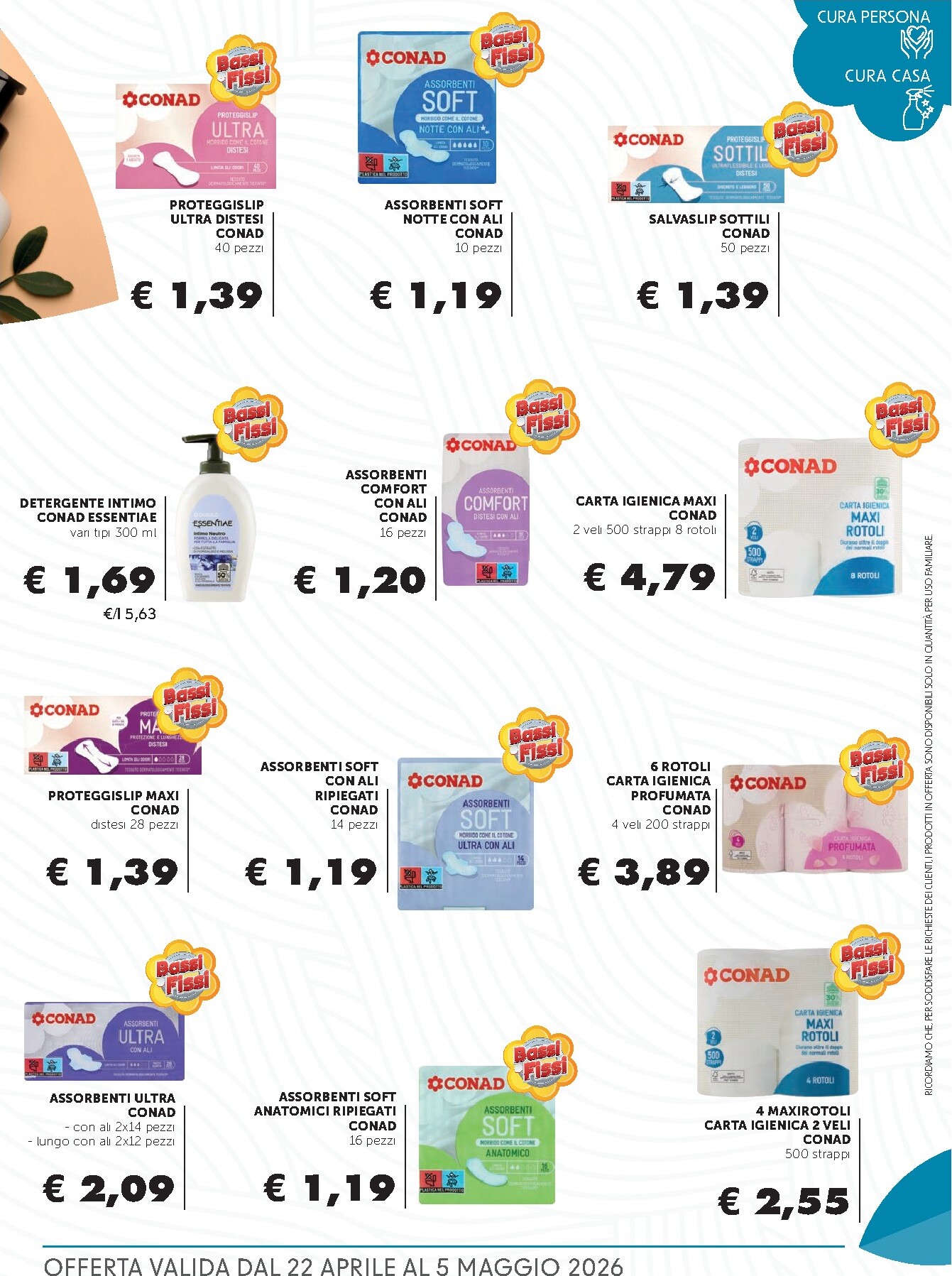conad - Volantino futuro Conad - La Qualità è Nella Nostra Natura valido dal mercoledì 22/04/2026 al martedì 05/05/2026 - page: 15