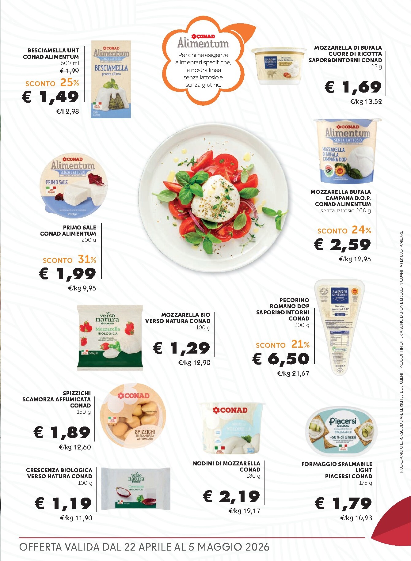 conad - Volantino futuro Conad - La Qualità è Nella Nostra Natura valido dal mercoledì 22/04/2026 al martedì 05/05/2026 - page: 7