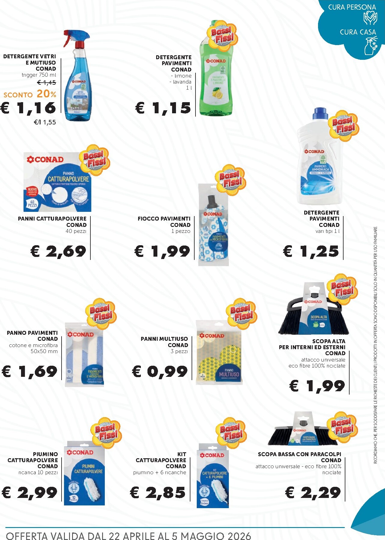 conad - Volantino futuro Conad - La Qualità è Nella Nostra Natura valido dal mercoledì 22/04/2026 al martedì 05/05/2026 - page: 19