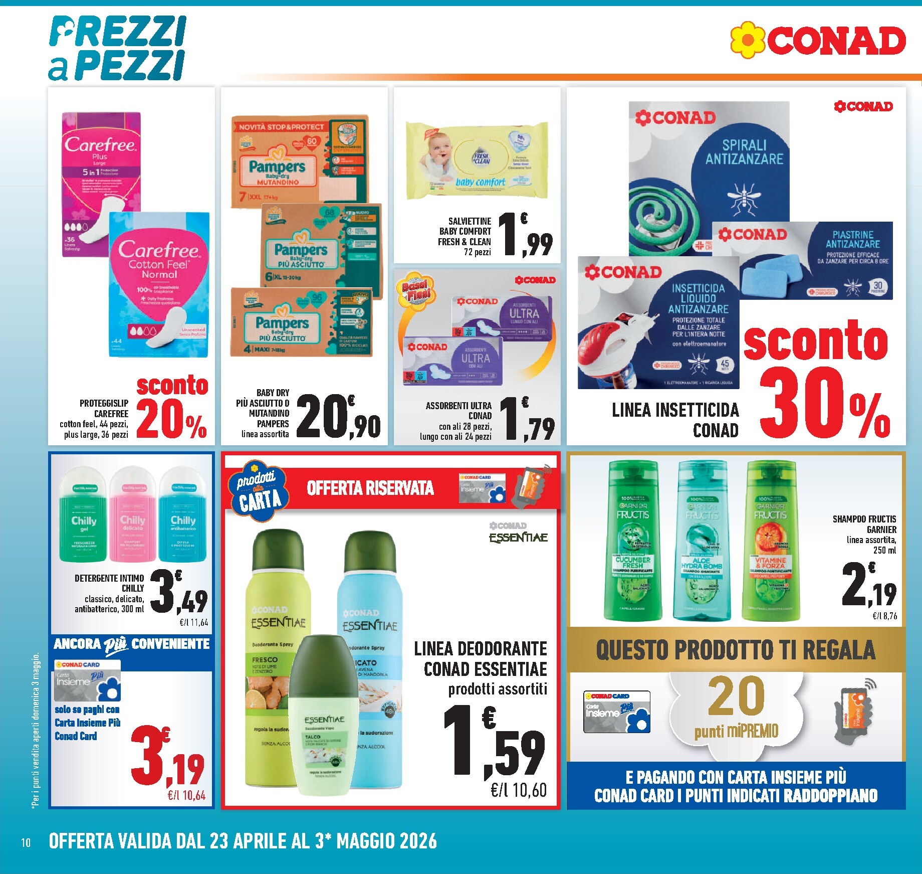 conad - Volantino attuale di Conad valido dal giovedì 23/04/2026 al domenica 03/05/2026 - page: 10