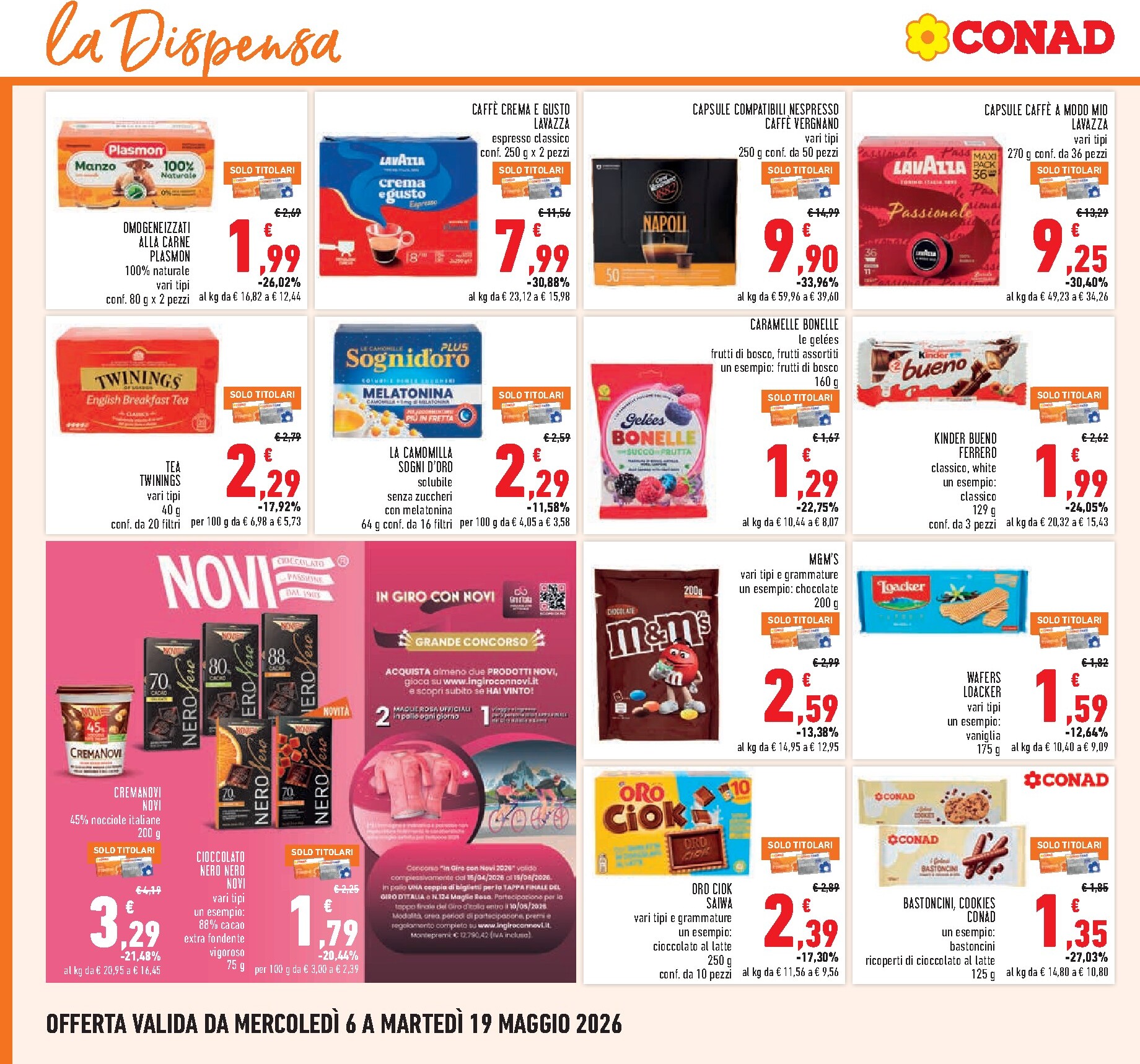 conad - Volantino Conad per la prossima settimana dal mercoledì 06/05/2026 al martedì 19/05/2026 - page: 18