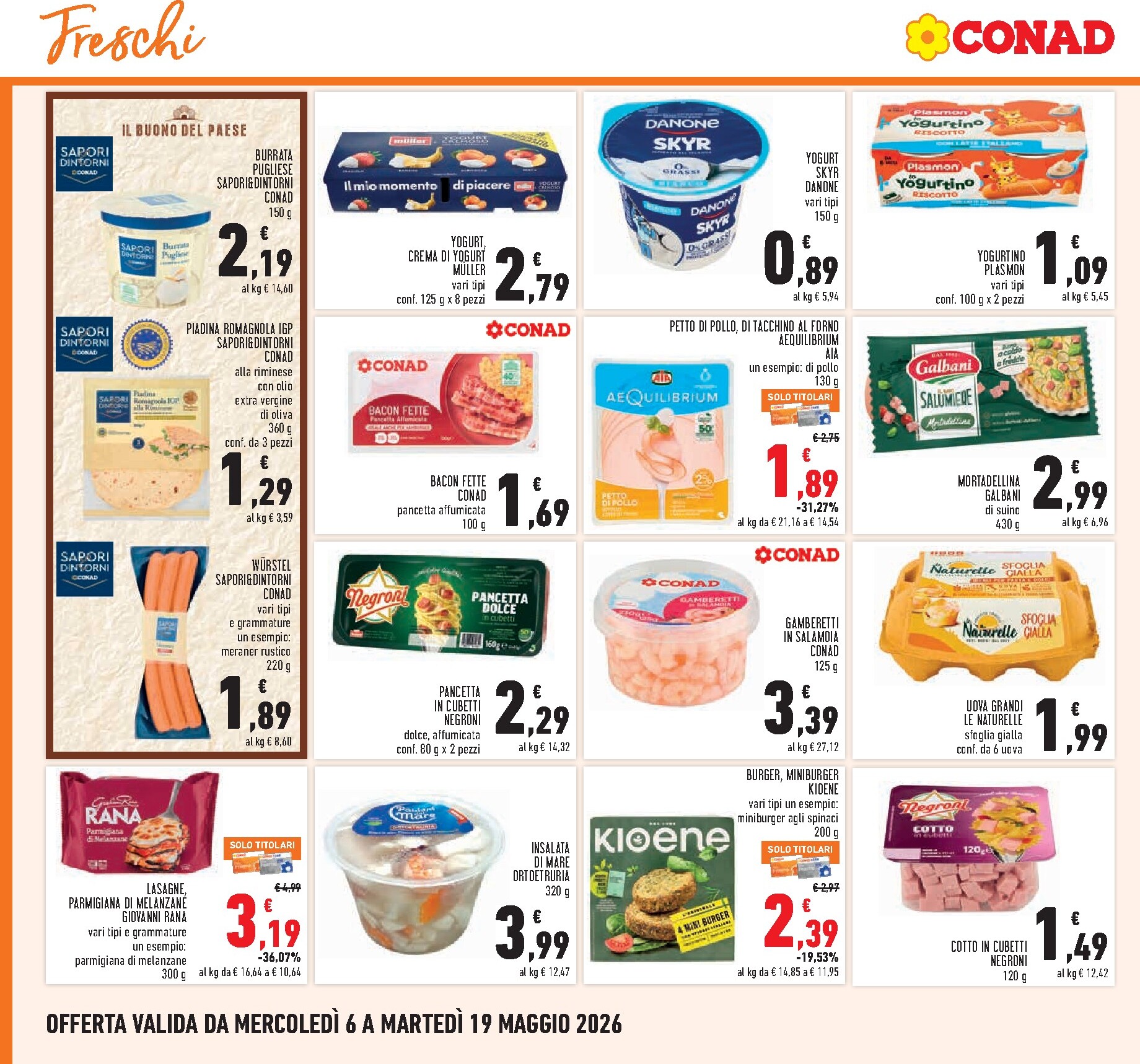 conad - Volantino Conad per la prossima settimana dal mercoledì 06/05/2026 al martedì 19/05/2026 - page: 12