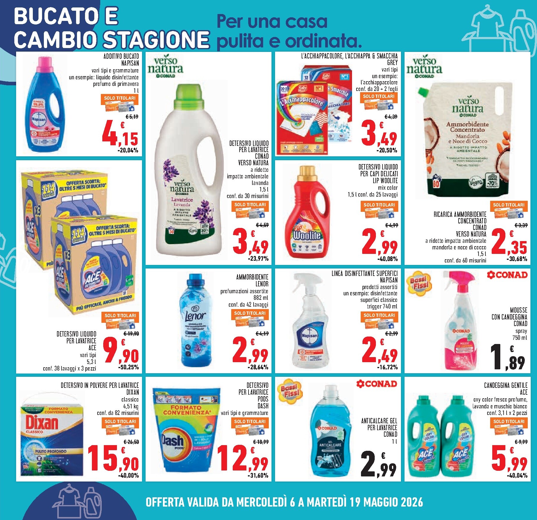 conad - Volantino Conad per la prossima settimana dal mercoledì 06/05/2026 al martedì 19/05/2026 - page: 24