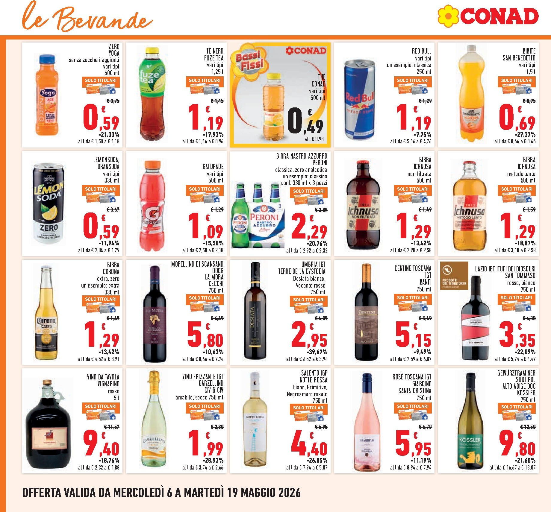 conad - Volantino Conad per la prossima settimana dal mercoledì 06/05/2026 al martedì 19/05/2026 - page: 20