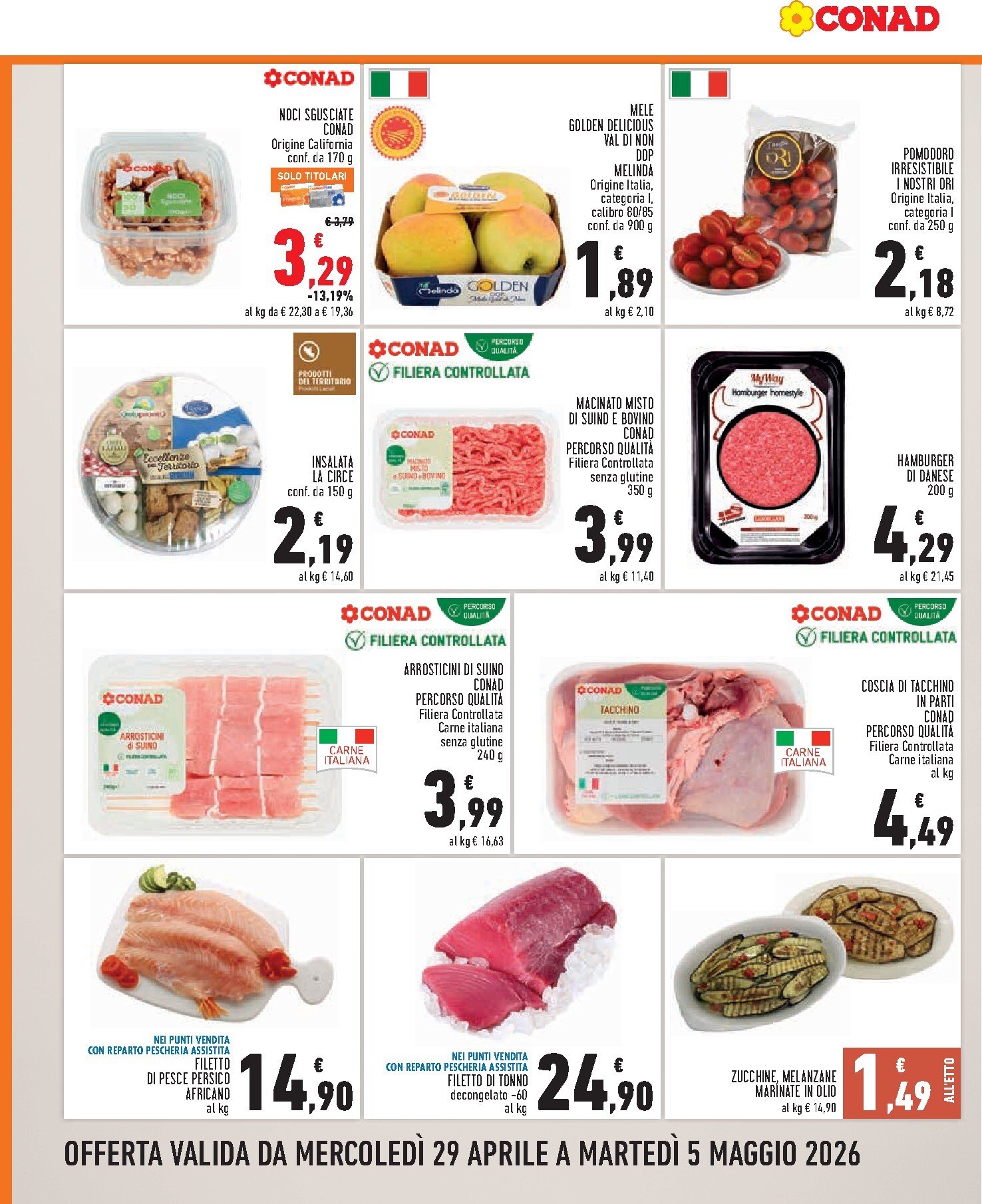 conad - Volantino attuale di Conad - Convenienza Più valido dal mercoledì 29/04/2026 al martedì 05/05/2026 - page: 2