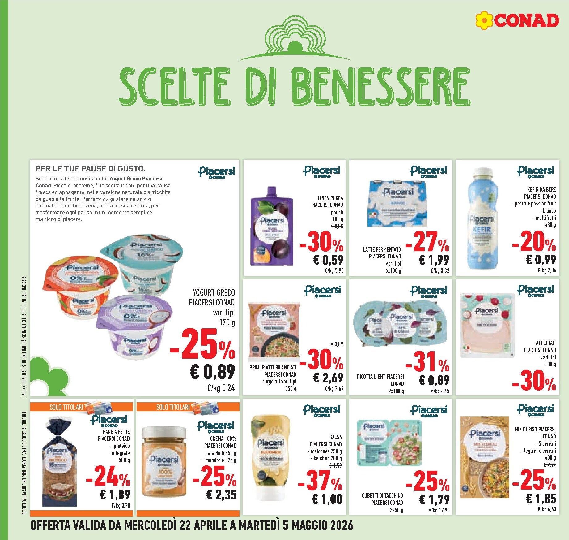 conad - Volantino attuale di Conad - Lombardia valido dal mercoledì 22/04/2026 al martedì 05/05/2026 - page: 18