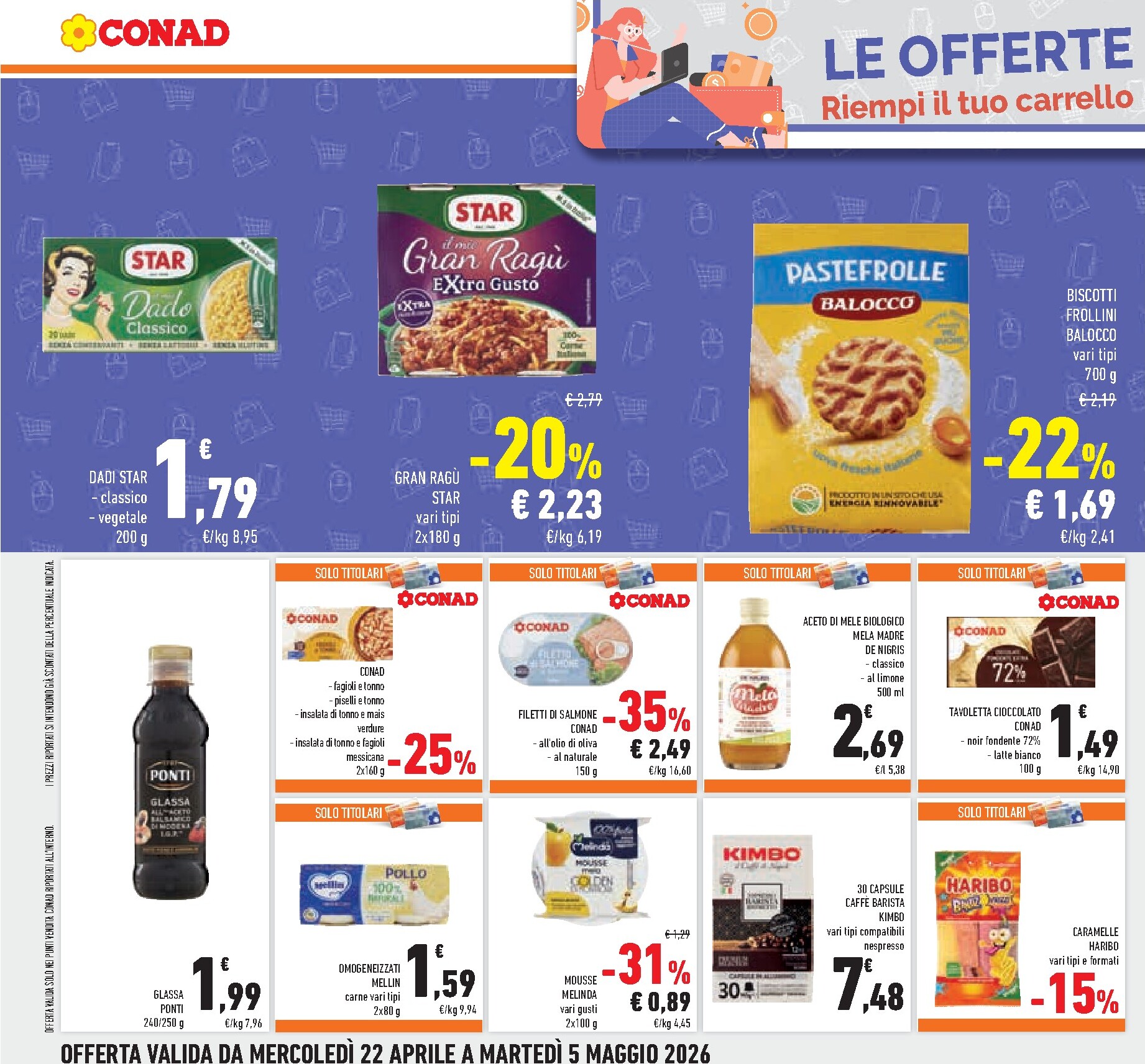 conad - Volantino attuale di Conad - Lombardia valido dal mercoledì 22/04/2026 al martedì 05/05/2026 - page: 30