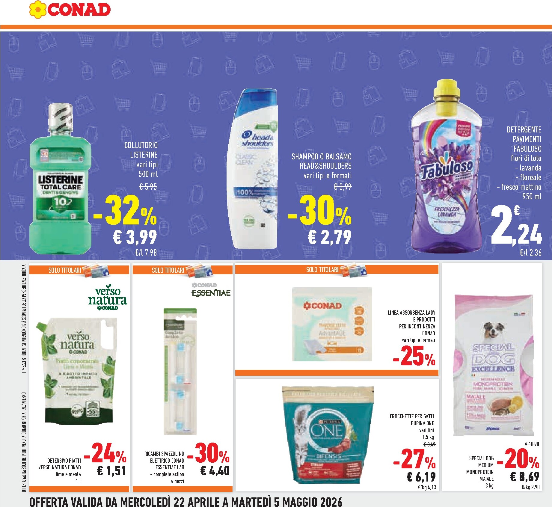 conad - Volantino attuale di Conad - Lombardia valido dal mercoledì 22/04/2026 al martedì 05/05/2026 - page: 32