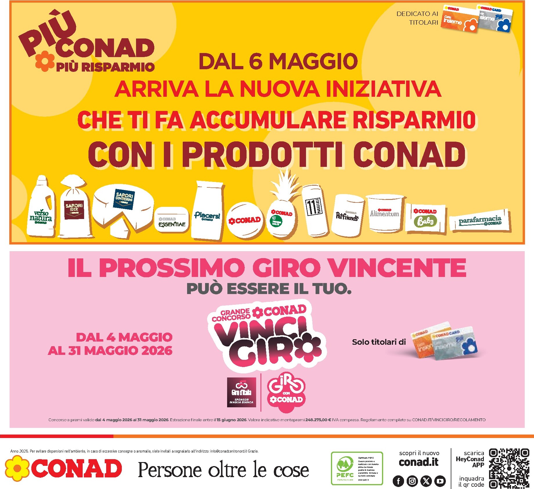 conad - Volantino attuale di Conad - Lombardia valido dal mercoledì 22/04/2026 al martedì 05/05/2026 - page: 46