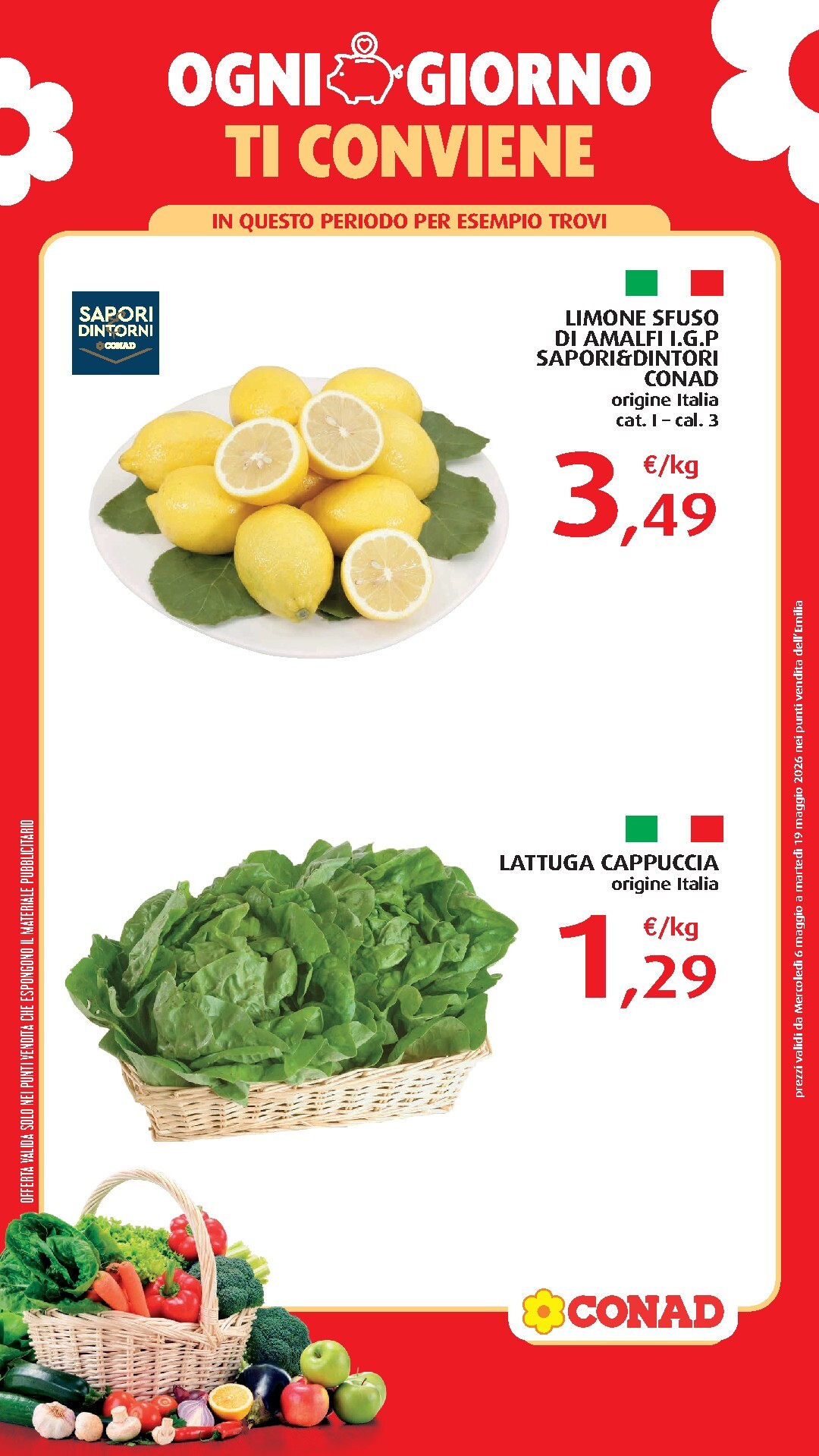 conad - Volantino attuale di Conad - Ogni giorno ti Conviene valido dal mercoledì 06/05/2026 al martedì 19/05/2026 - page: 3