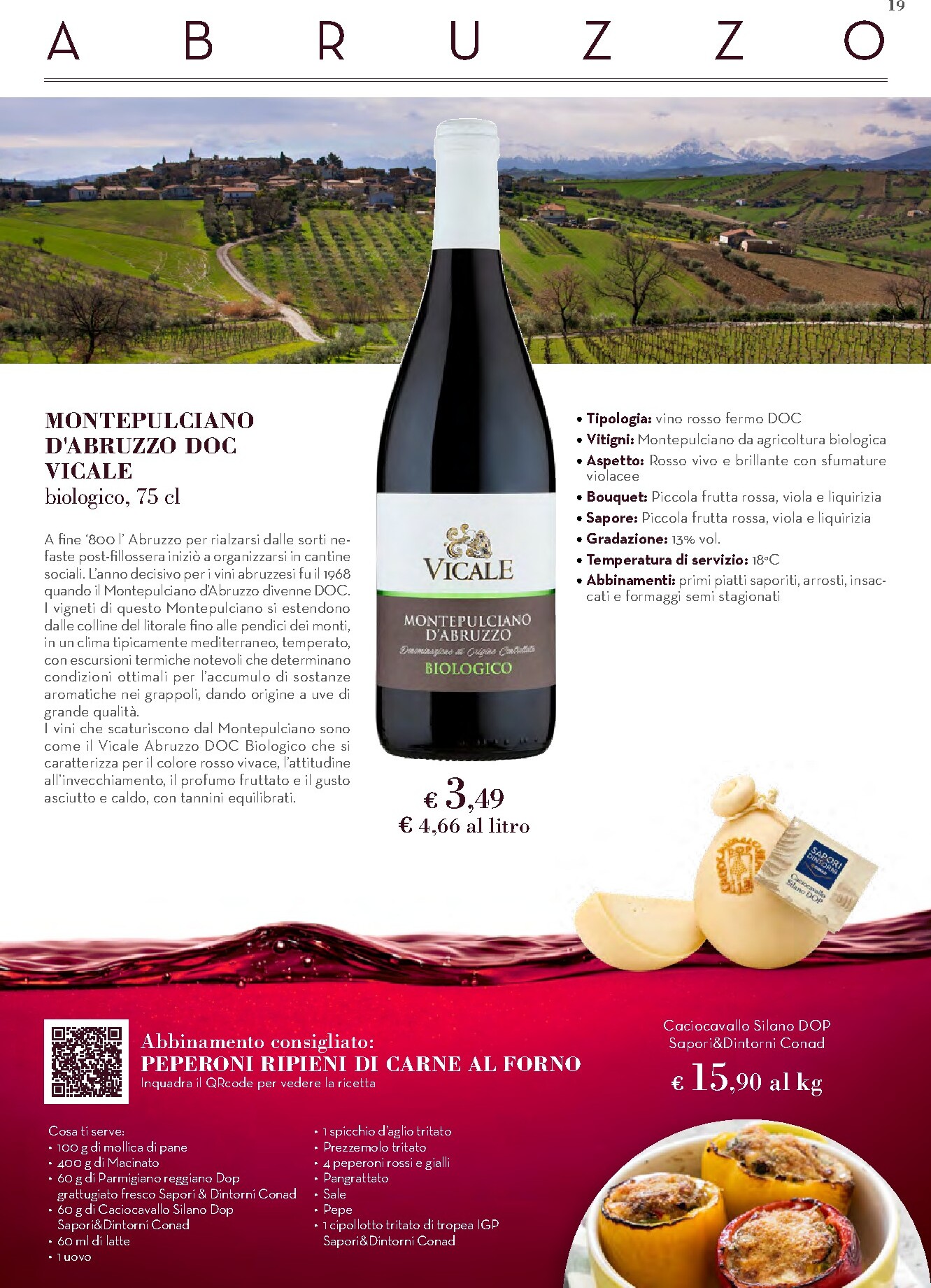 conad - Volantino attuale di Conad - Vino valido dal lunedì 11/05/2026 al domenica 07/06/2026 - page: 19