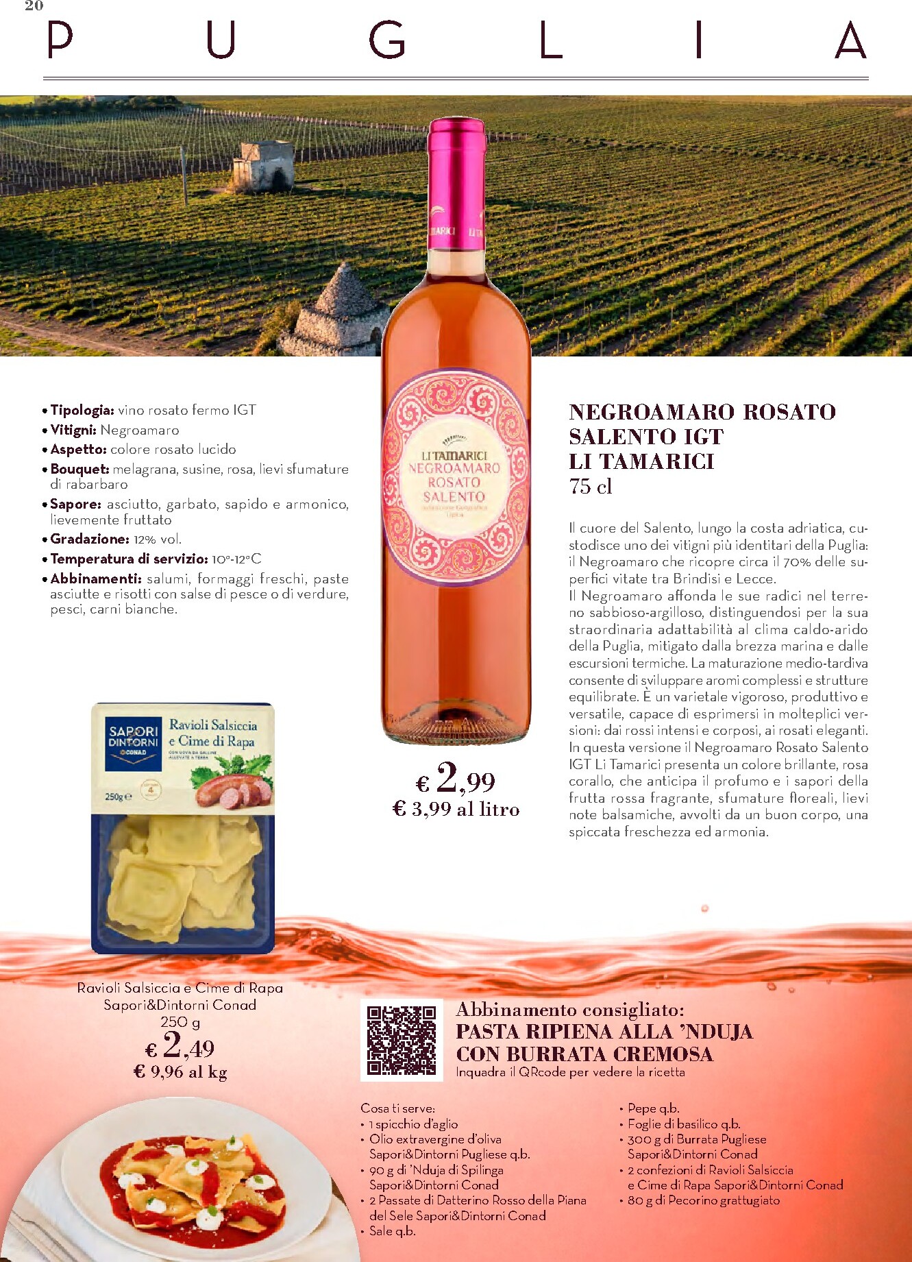 conad - Volantino attuale di Conad - Vino valido dal lunedì 11/05/2026 al domenica 07/06/2026 - page: 20