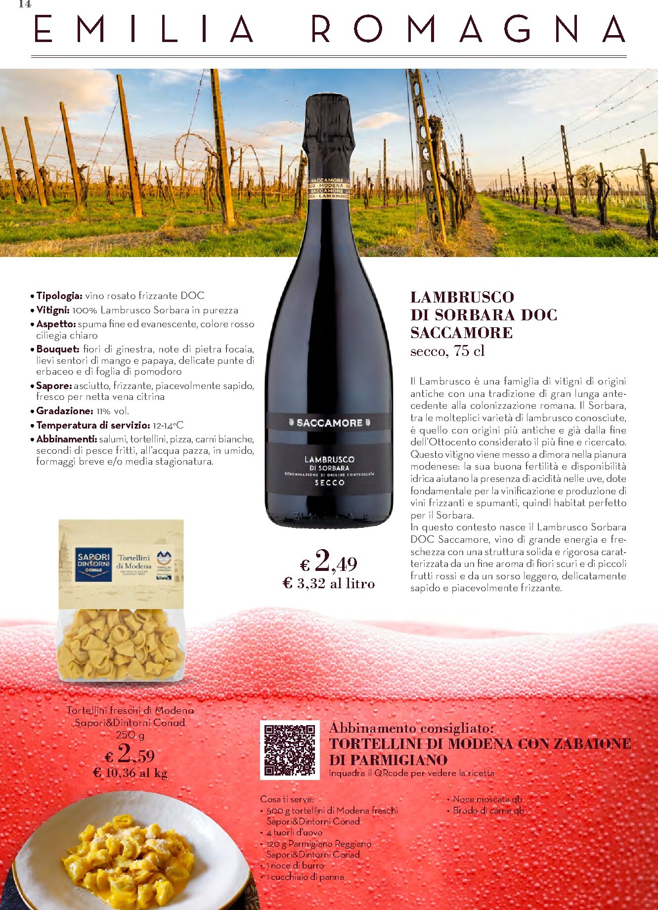 conad - Volantino attuale di Conad - Vino valido dal lunedì 11/05/2026 al domenica 07/06/2026 - page: 14
