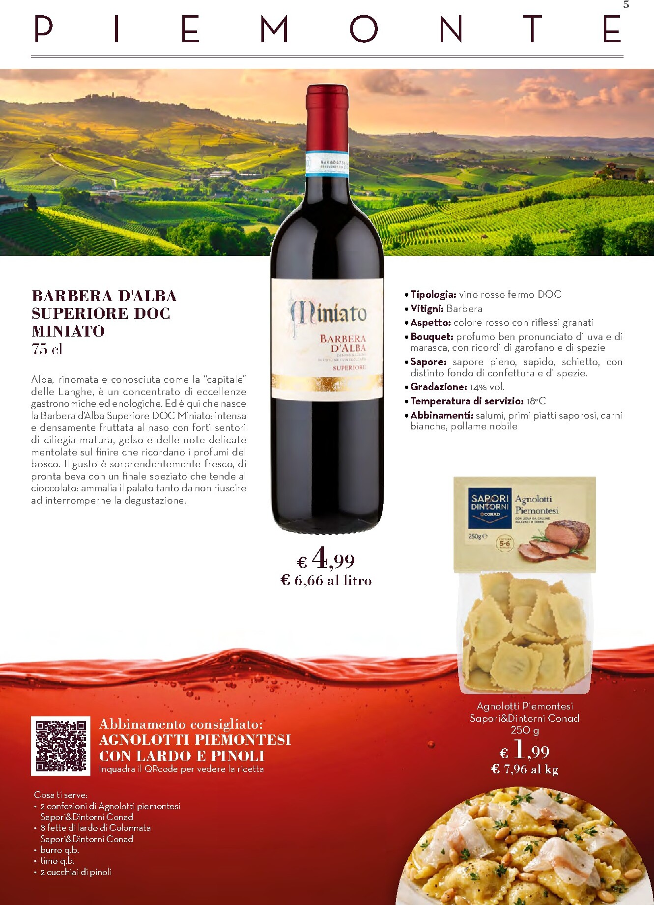 conad - Volantino attuale di Conad - Vino valido dal lunedì 11/05/2026 al domenica 07/06/2026 - page: 5