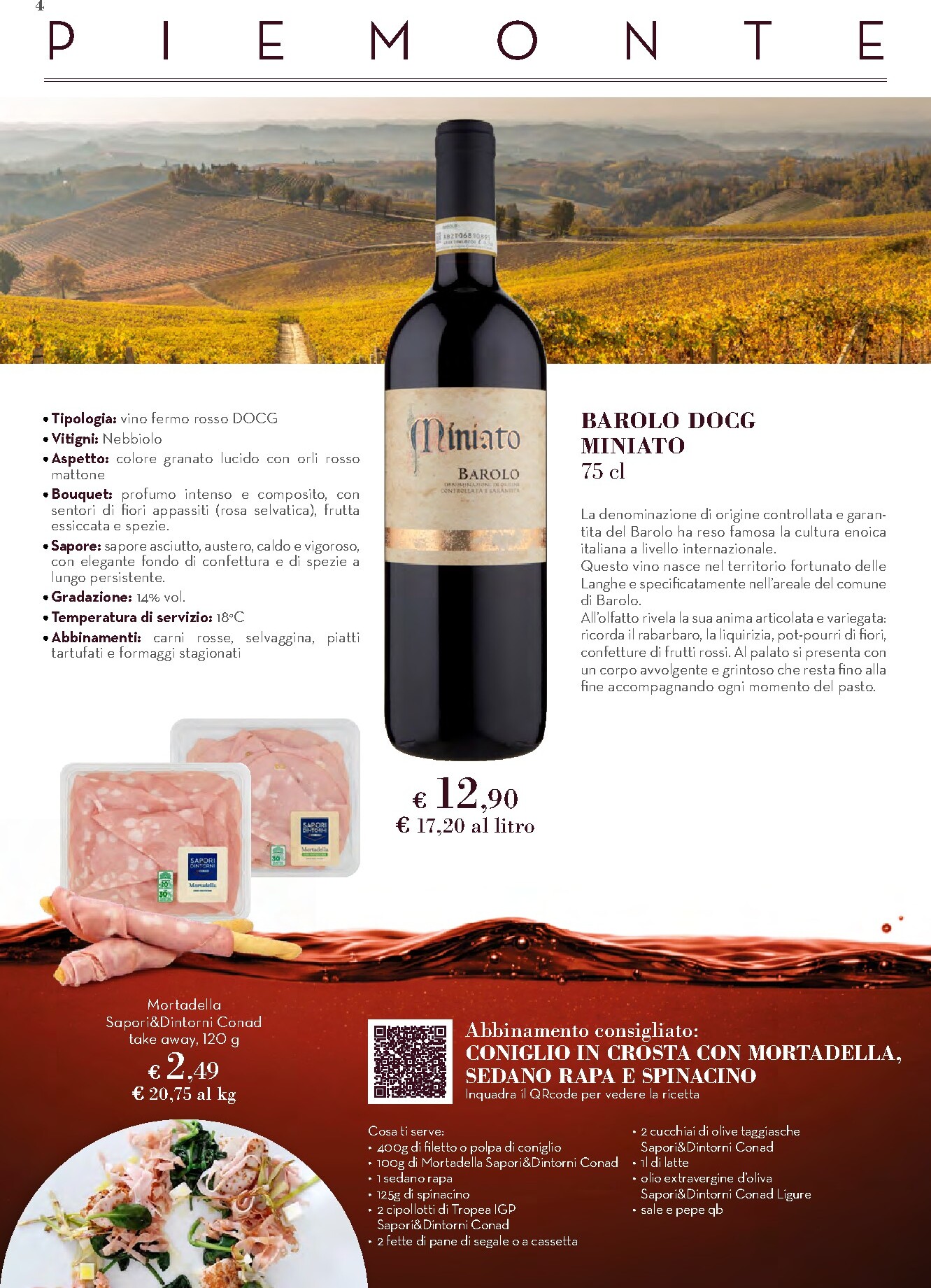 conad - Volantino attuale di Conad - Vino valido dal lunedì 11/05/2026 al domenica 07/06/2026 - page: 4