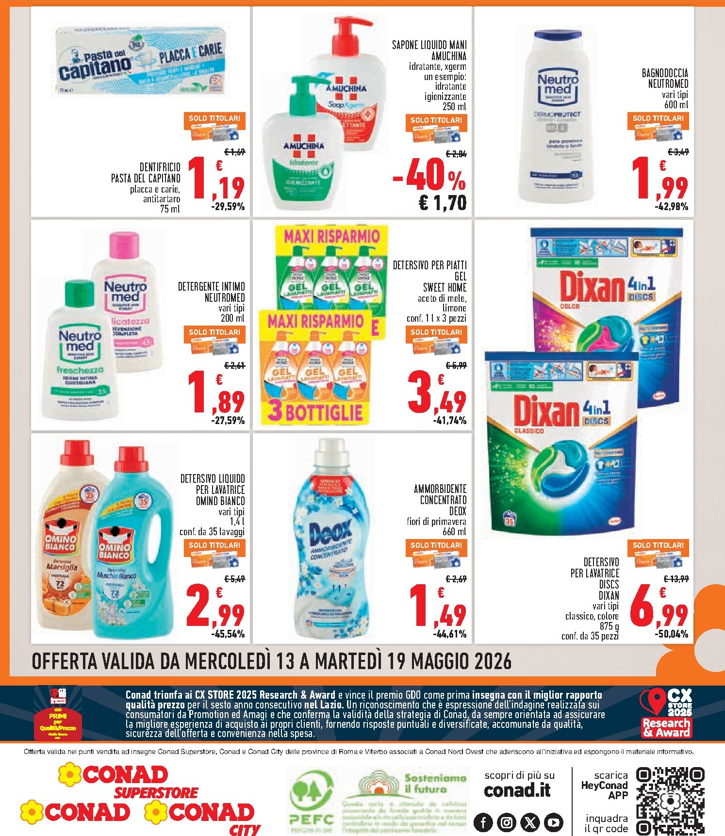 conad - Volantino attuale di Conad - Convenienza Più valido dal mercoledì 13/05/2026 al martedì 19/05/2026 - page: 8