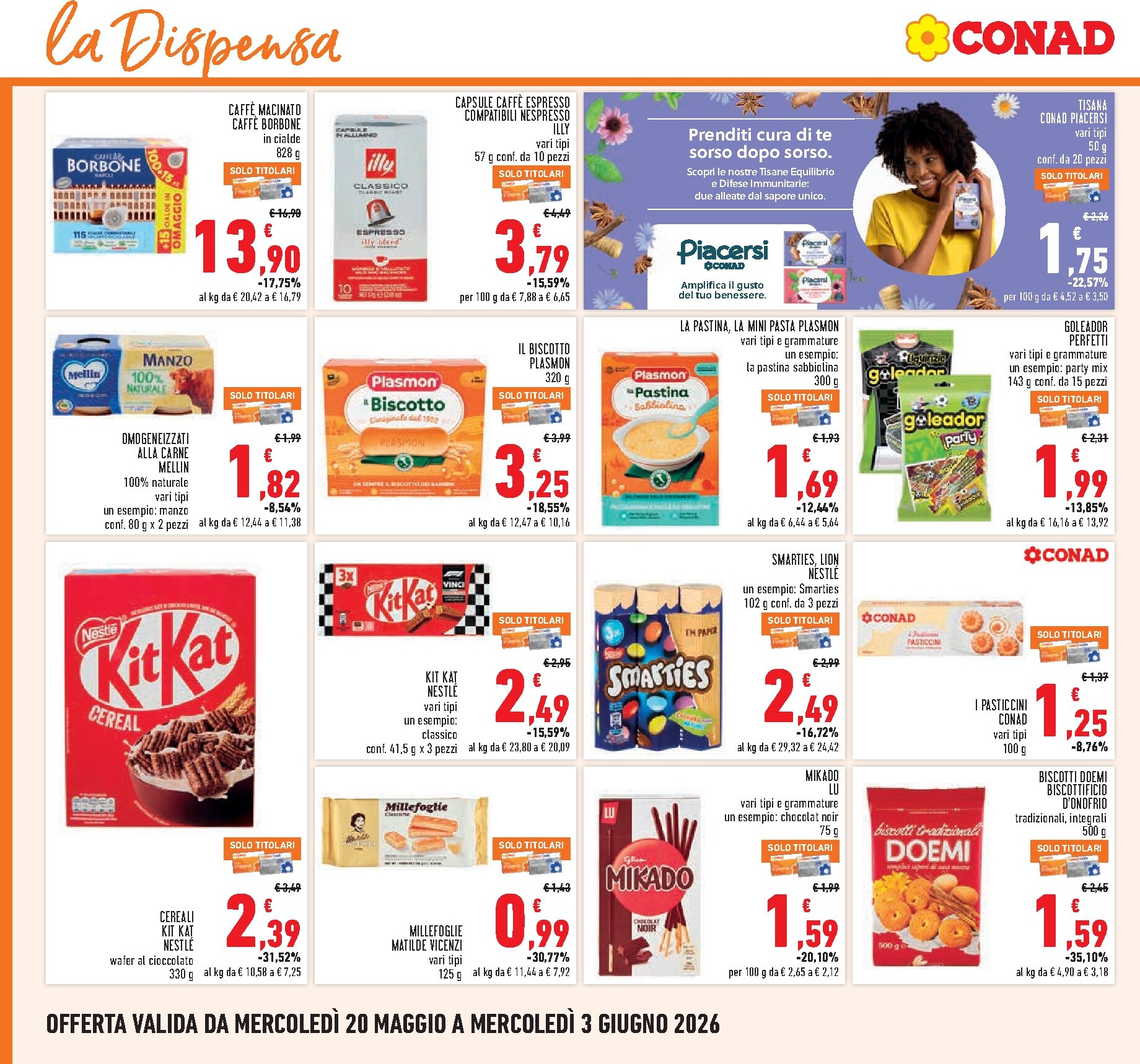 conad - Volantino Conad per la prossima settimana dal mercoledì 20/05/2026 al mercoledì 03/06/2026 - page: 18