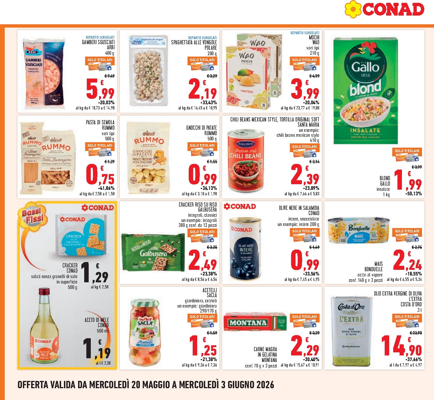 conad - Volantino Conad per la prossima settimana dal mercoledì 20/05/2026 al mercoledì 03/06/2026 - page: 16