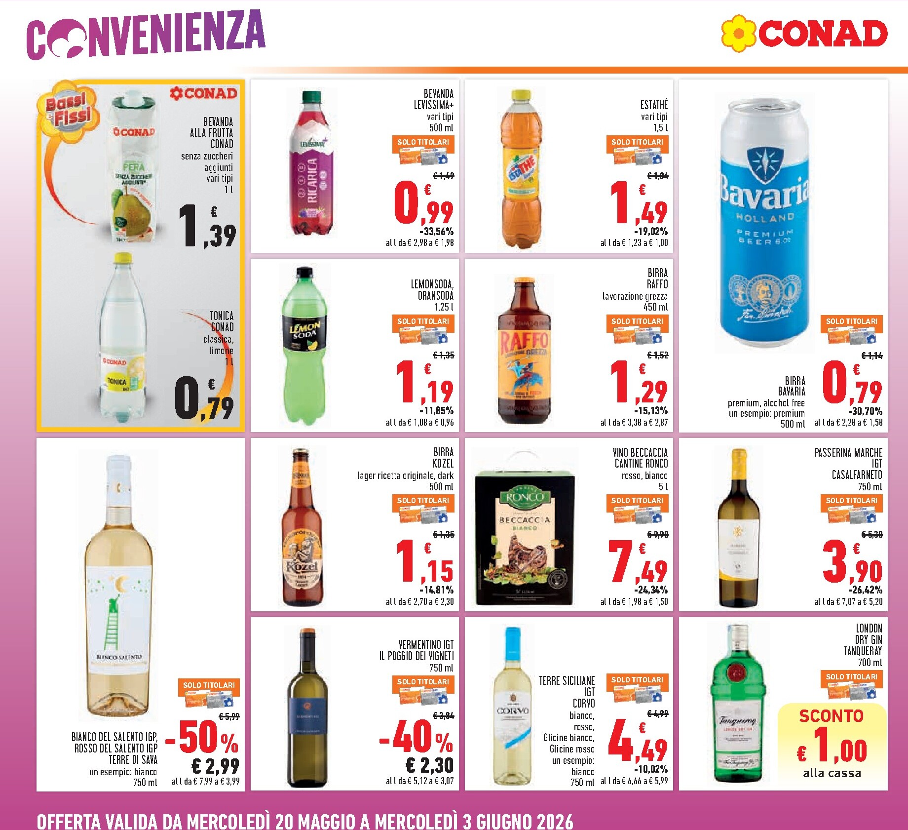 conad - Volantino Conad per la prossima settimana dal mercoledì 20/05/2026 al mercoledì 03/06/2026 - page: 4