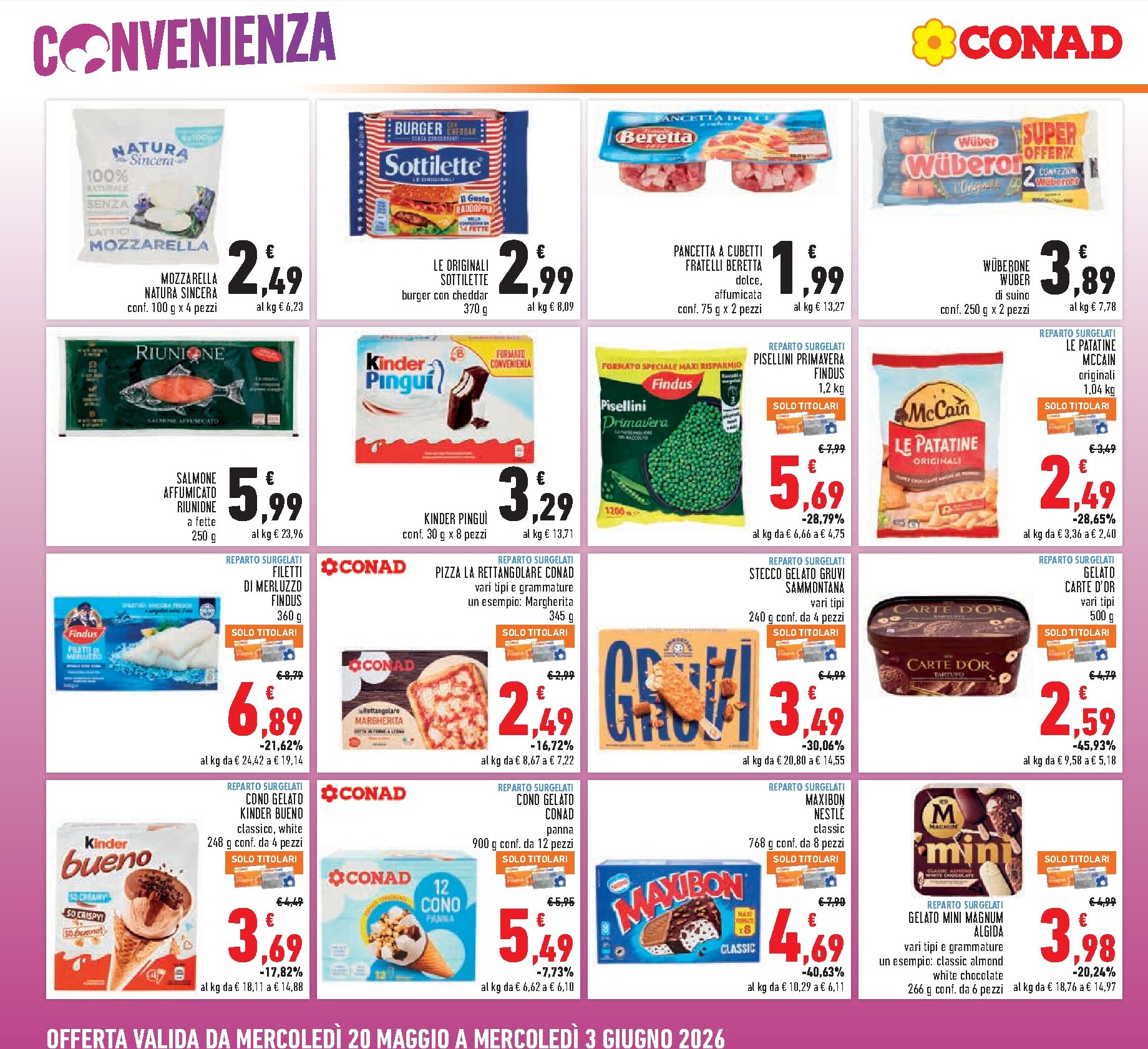 conad - Volantino Conad per la prossima settimana dal mercoledì 20/05/2026 al mercoledì 03/06/2026 - page: 2