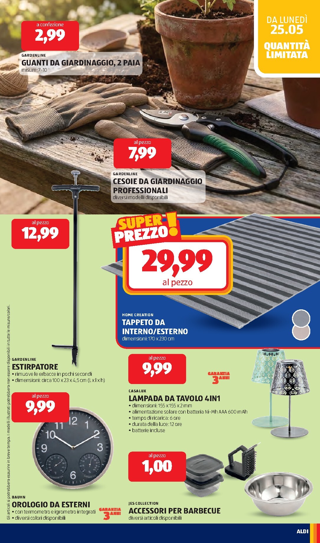 aldi - Volantino ALDI per la prossima settimana dal lunedì 25/05/2026 al domenica 31/05/2026 - page: 29