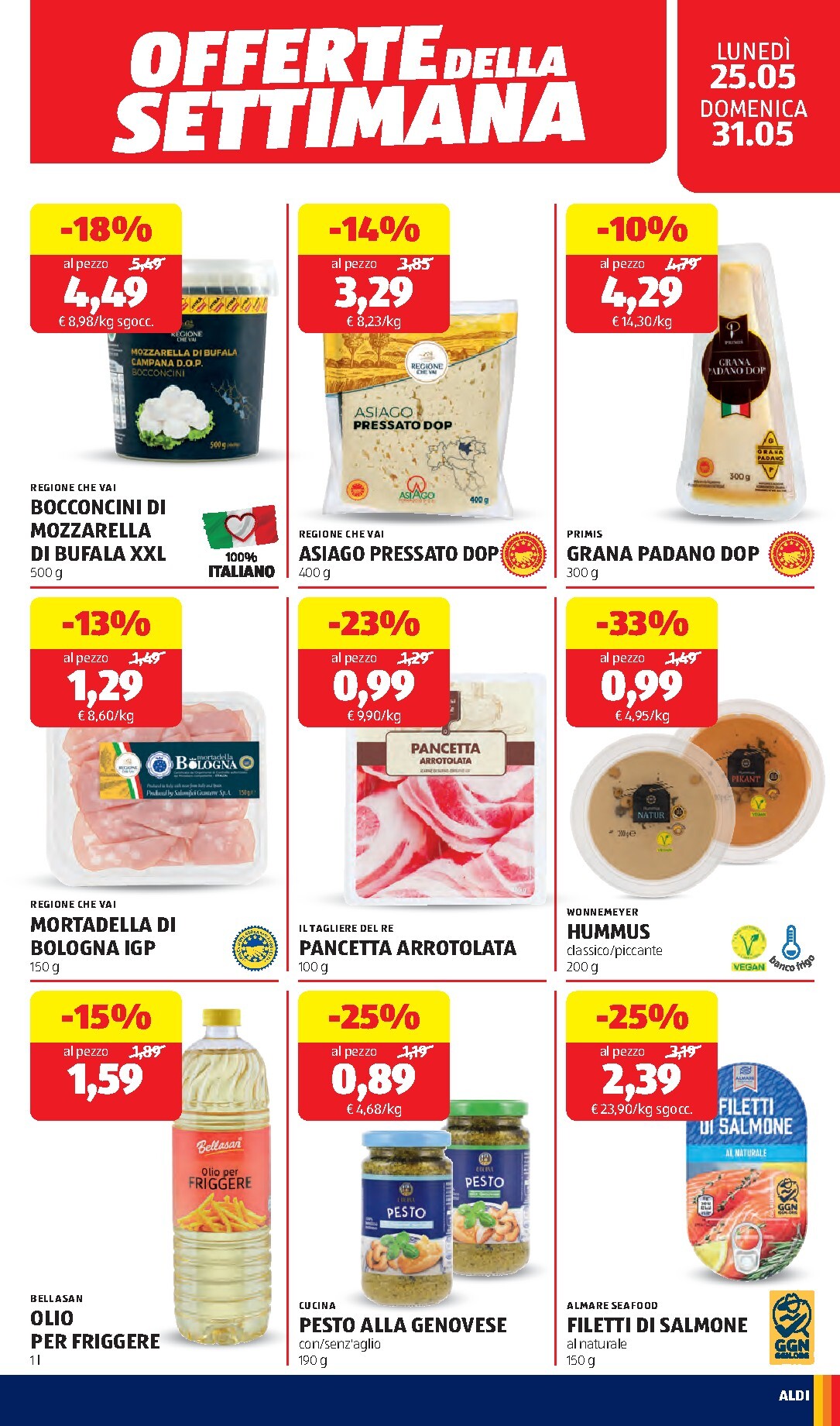 aldi - Volantino ALDI per la prossima settimana dal lunedì 25/05/2026 al domenica 31/05/2026 - page: 19