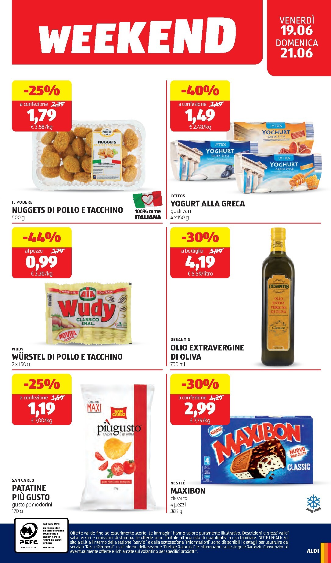 aldi - Volantino ALDI per la prossima settimana dal lunedì 15/06/2026 al domenica 21/06/2026 - page: 21