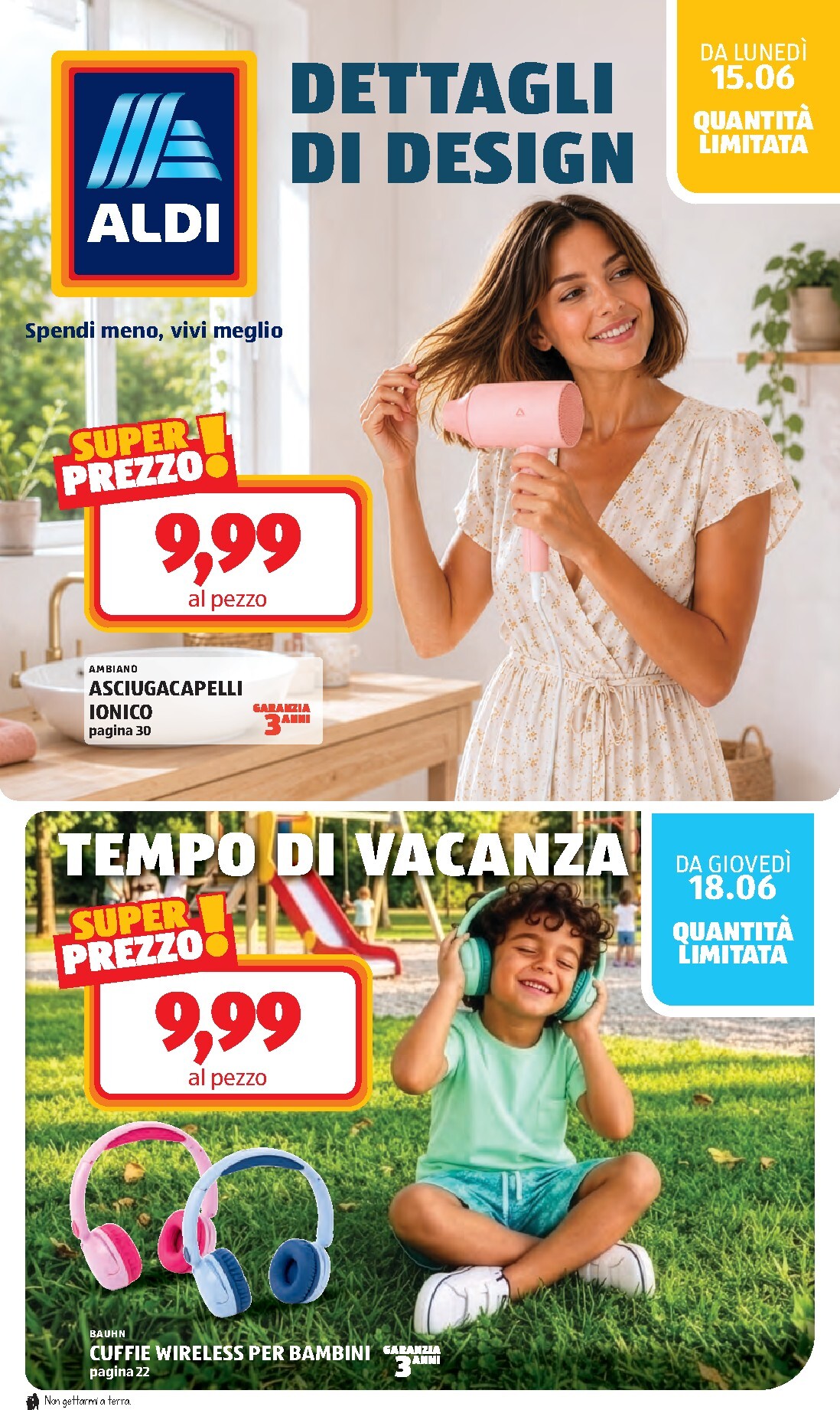aldi - Volantino ALDI per la prossima settimana dal lunedì 15/06/2026 al domenica 21/06/2026 - page: 32