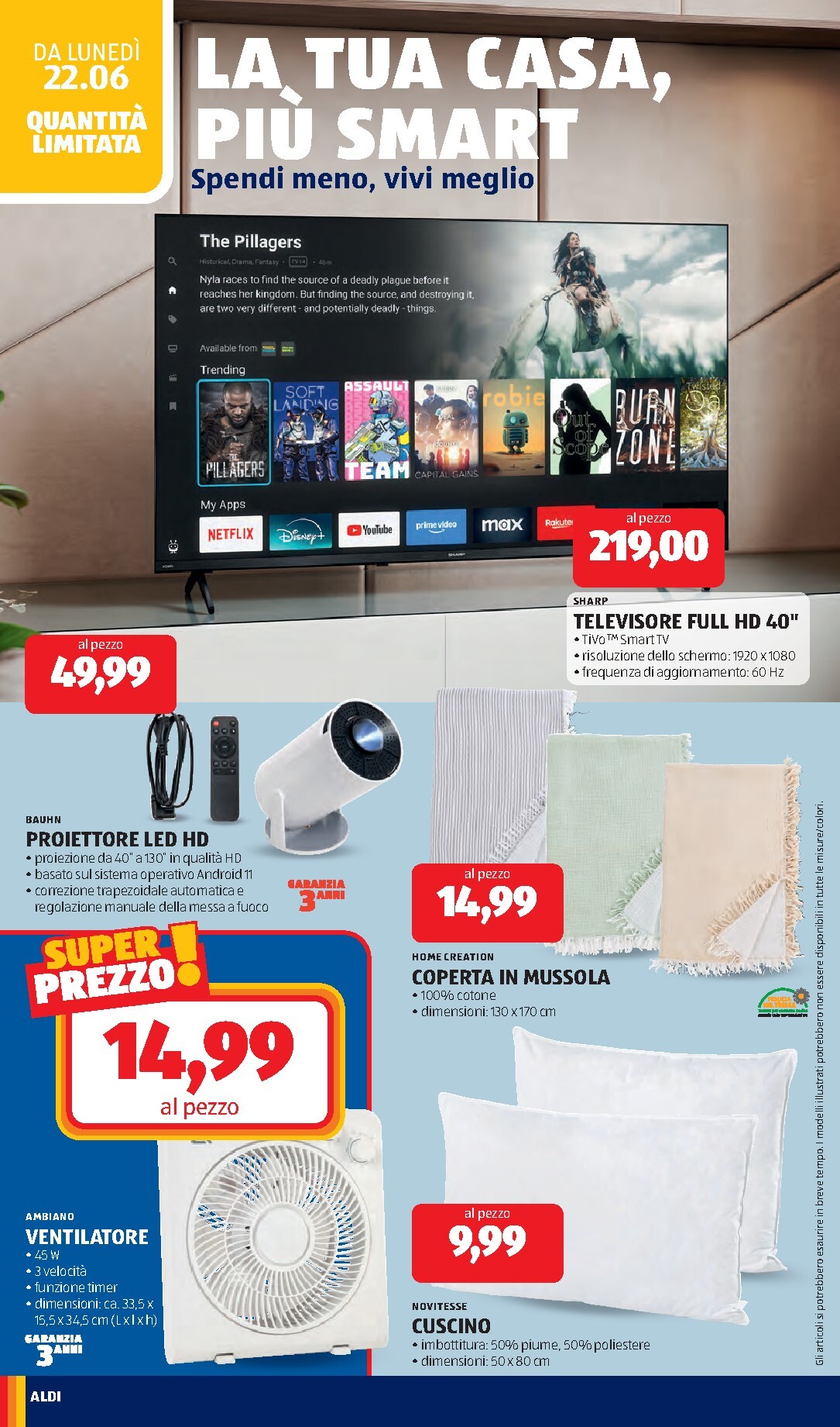 aldi - Volantino ALDI per la prossima settimana dal lunedì 22/06/2026 al domenica 28/06/2026 - page: 26
