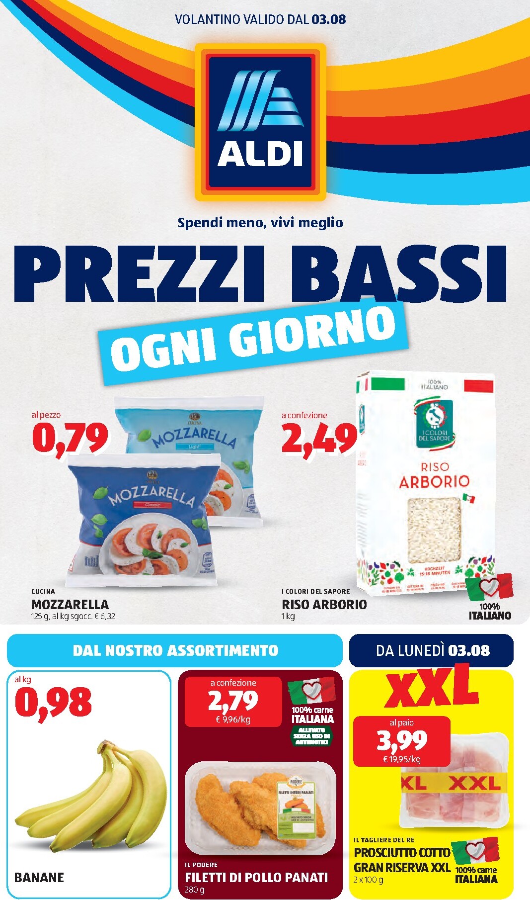 aldi - Volantino ALDI per la prossima settimana dal lunedì 03/08/2026 al domenica 09/08/2026 - page: 1