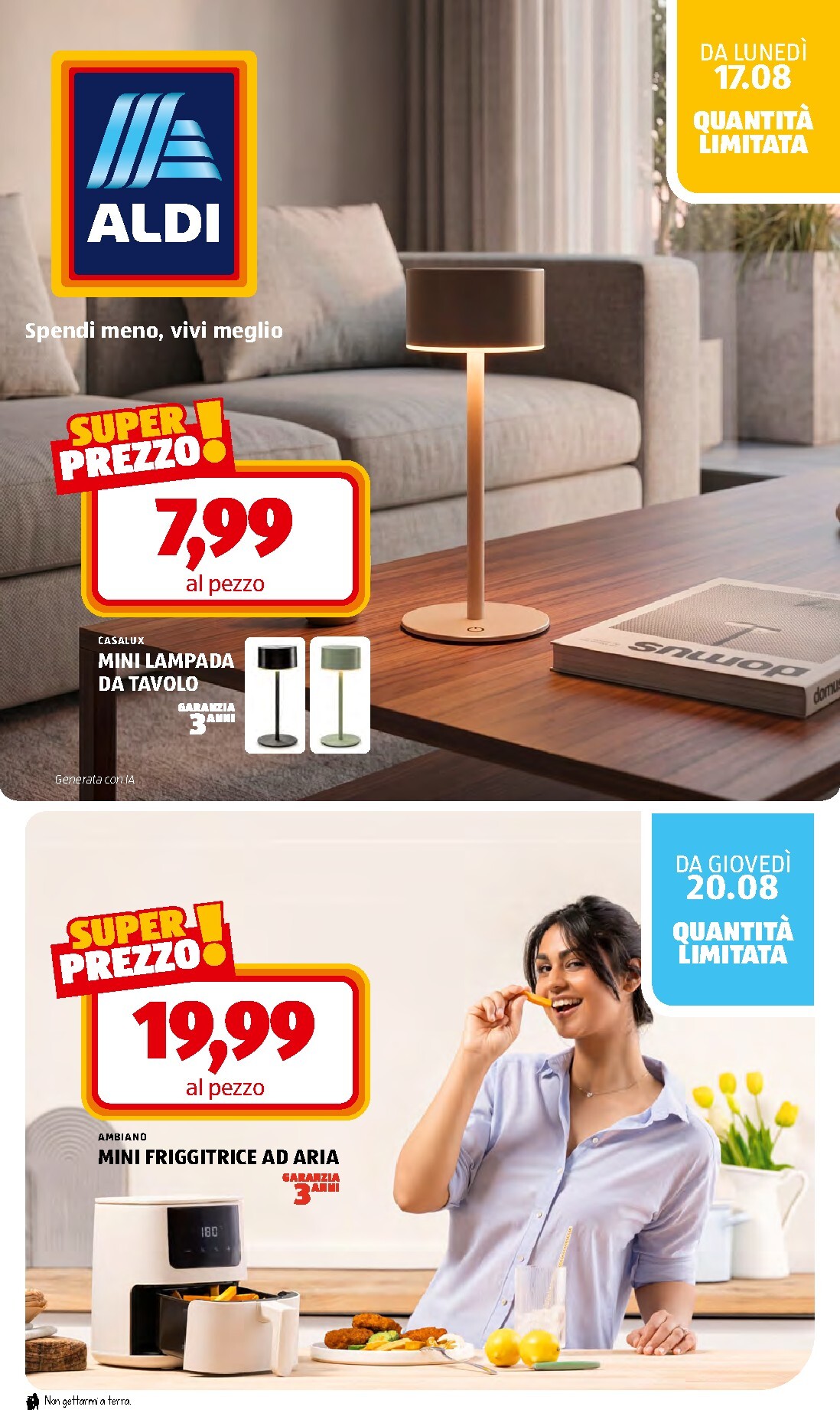aldi - Volantino ALDI per la prossima settimana dal lunedì 17/08/2026 al domenica 23/08/2026 - page: 34