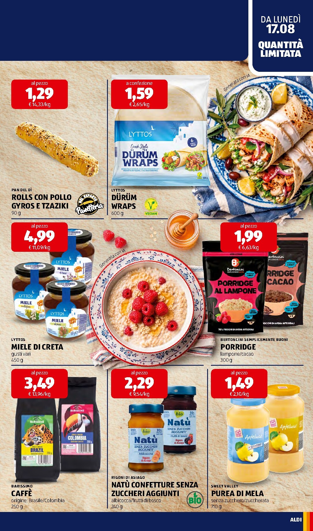 aldi - Volantino ALDI per la prossima settimana dal lunedì 17/08/2026 al domenica 23/08/2026 - page: 15
