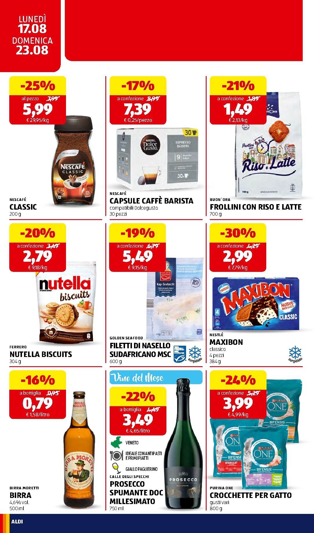 aldi - Volantino ALDI per la prossima settimana dal lunedì 17/08/2026 al domenica 23/08/2026 - page: 22