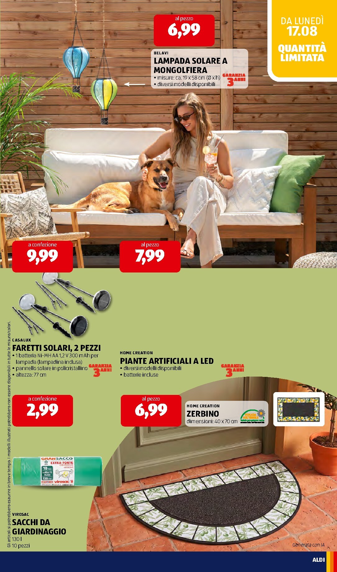 aldi - Volantino ALDI per la prossima settimana dal lunedì 17/08/2026 al domenica 23/08/2026 - page: 29