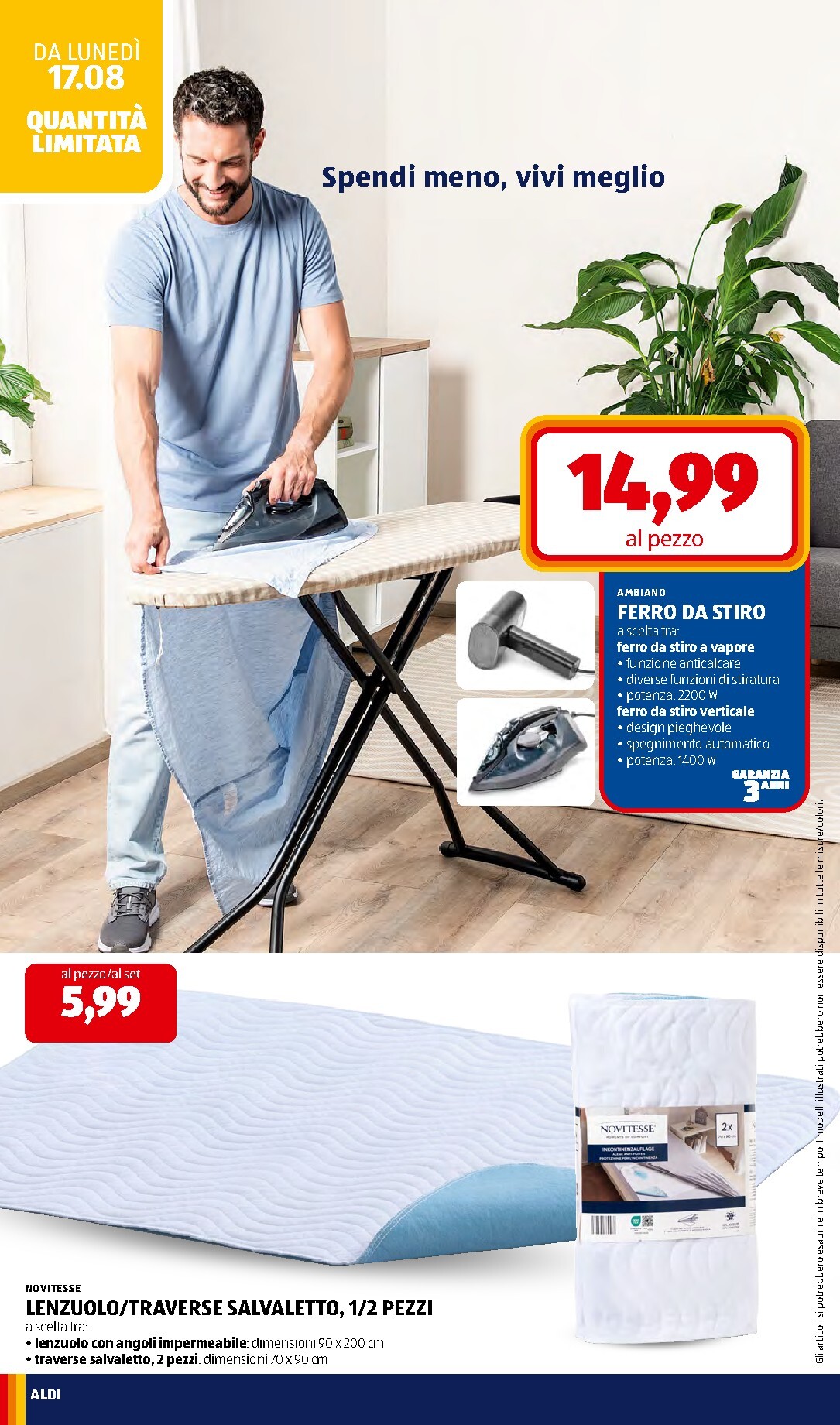 aldi - Volantino ALDI per la prossima settimana dal lunedì 17/08/2026 al domenica 23/08/2026 - page: 26