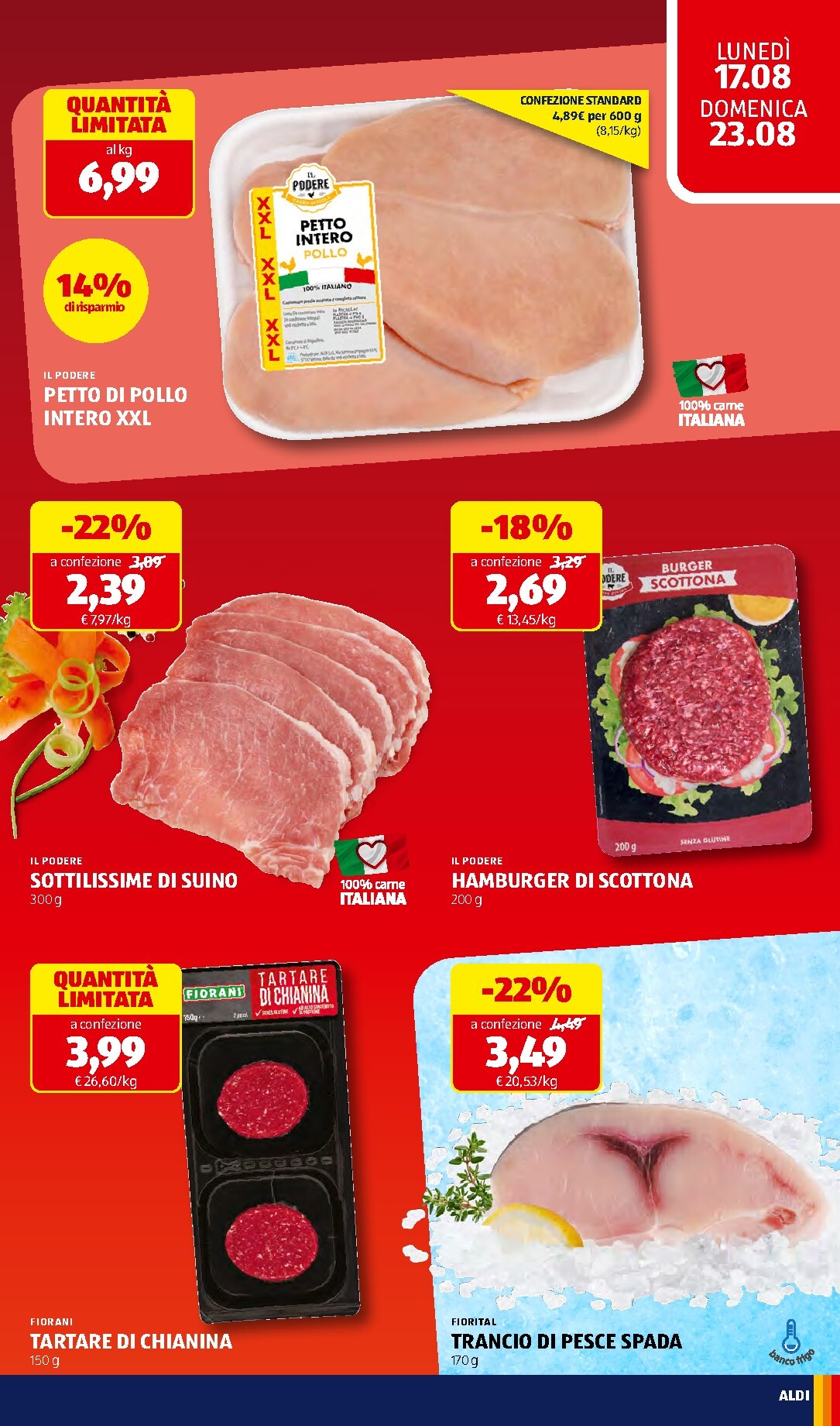 aldi - Volantino ALDI per la prossima settimana dal lunedì 17/08/2026 al domenica 23/08/2026 - page: 13
