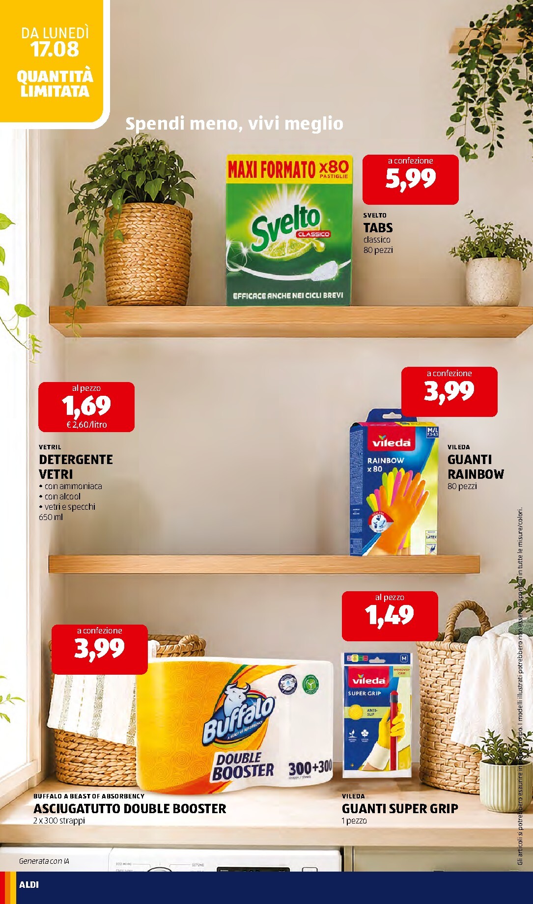 aldi - Volantino ALDI per la prossima settimana dal lunedì 17/08/2026 al domenica 23/08/2026 - page: 24