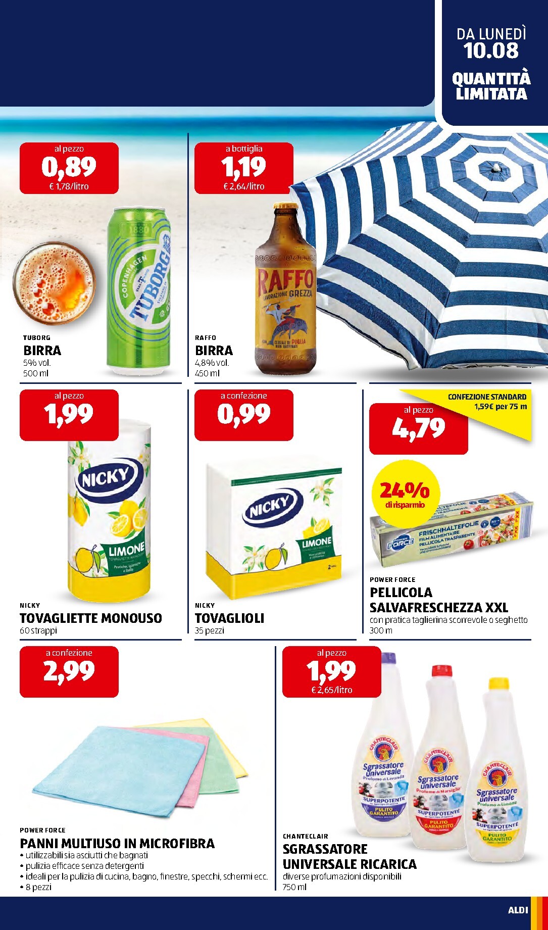 aldi - Volantino attuale di ALDI valido dal lunedì 10/08/2026 al domenica 16/08/2026 - page: 17