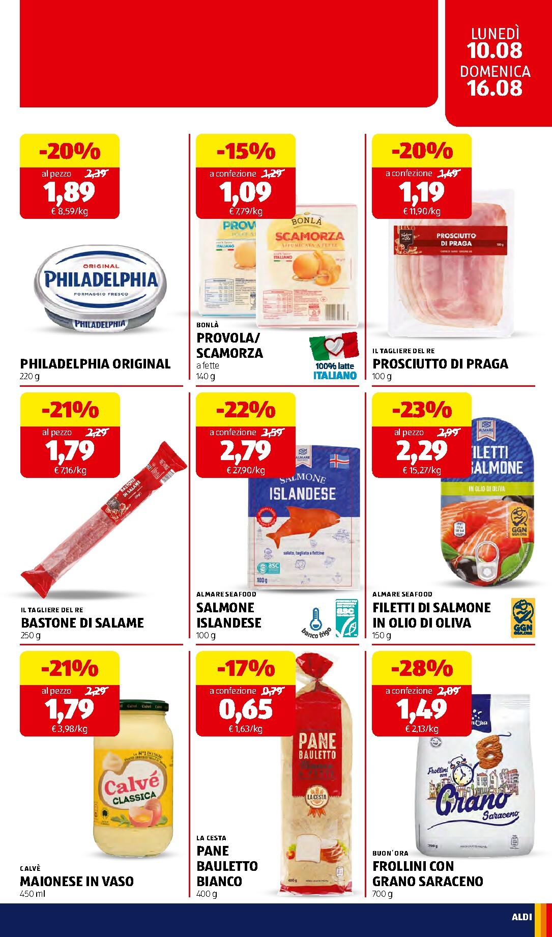 aldi - Volantino attuale di ALDI valido dal lunedì 10/08/2026 al domenica 16/08/2026 - page: 21