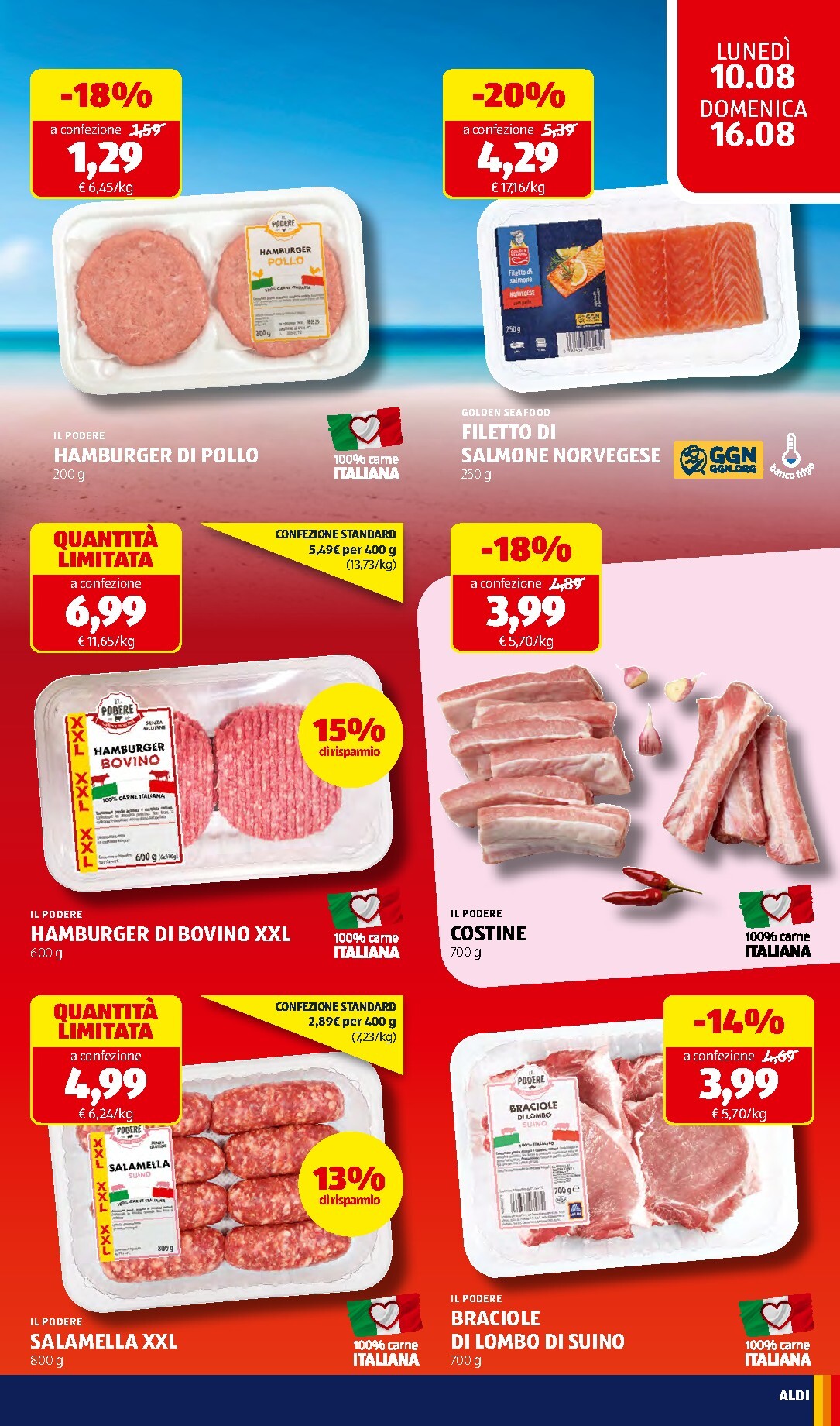 aldi - Volantino attuale di ALDI valido dal lunedì 10/08/2026 al domenica 16/08/2026 - page: 13