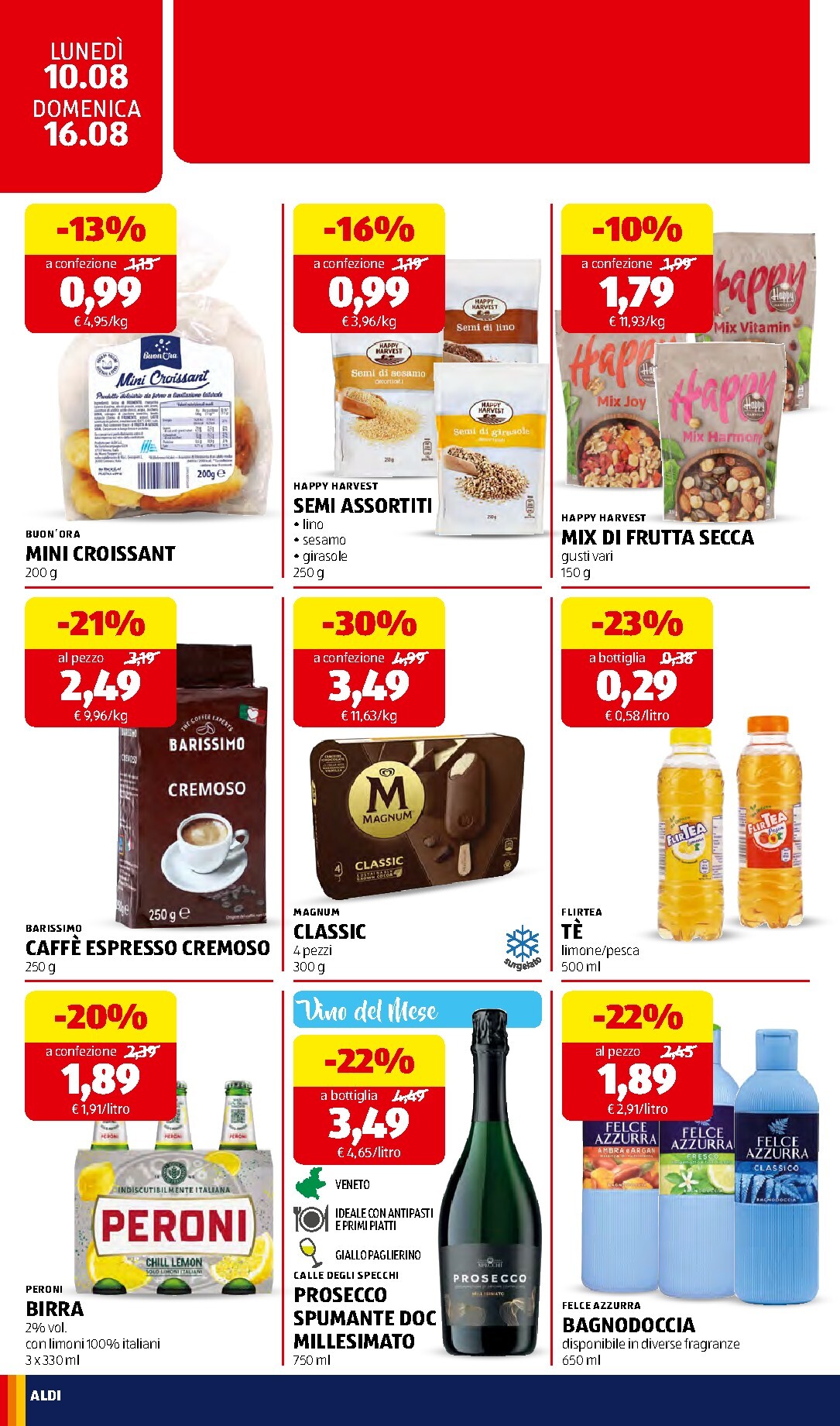 aldi - Volantino attuale di ALDI valido dal lunedì 10/08/2026 al domenica 16/08/2026 - page: 22